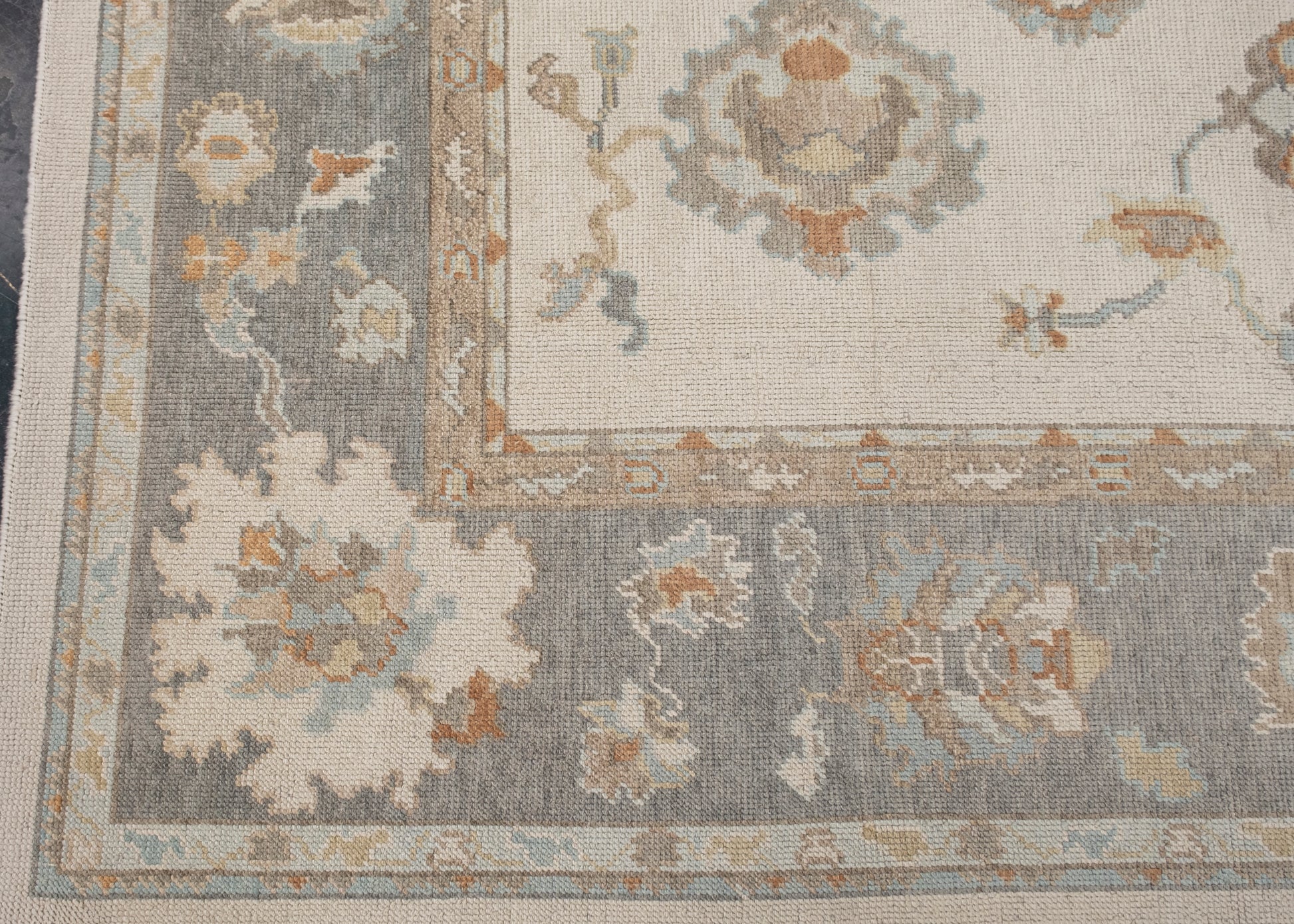 Turkish Oushak Rug 8'6" x 12'11" #2352