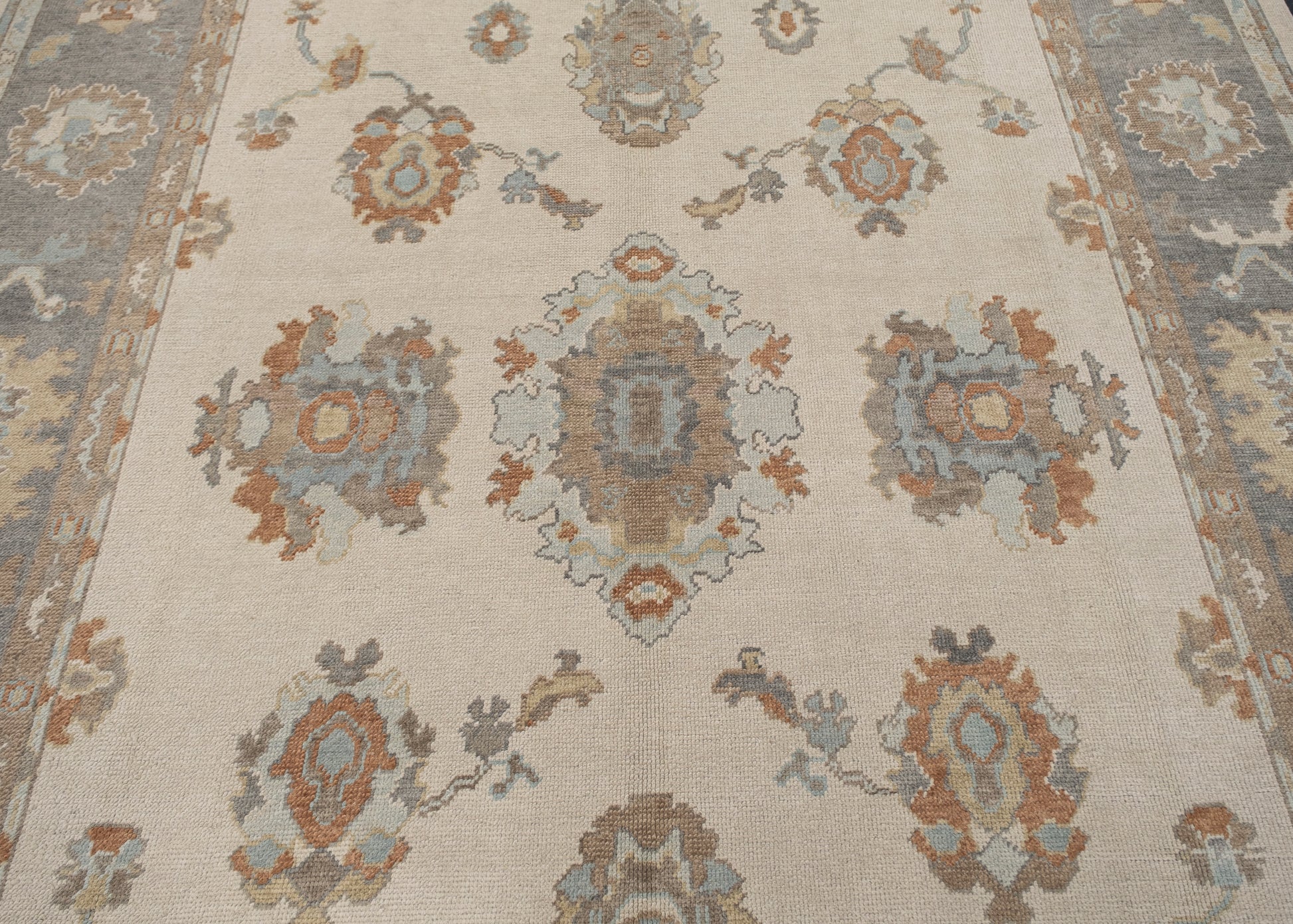 Turkish Oushak Rug 8'6" x 12'11" #2352