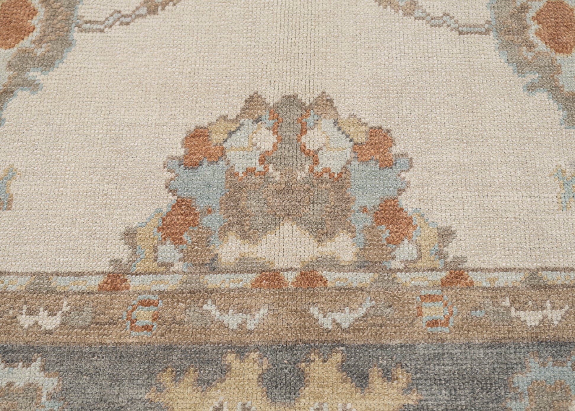 Turkish Oushak Rug 8'6" x 12'11" #2352