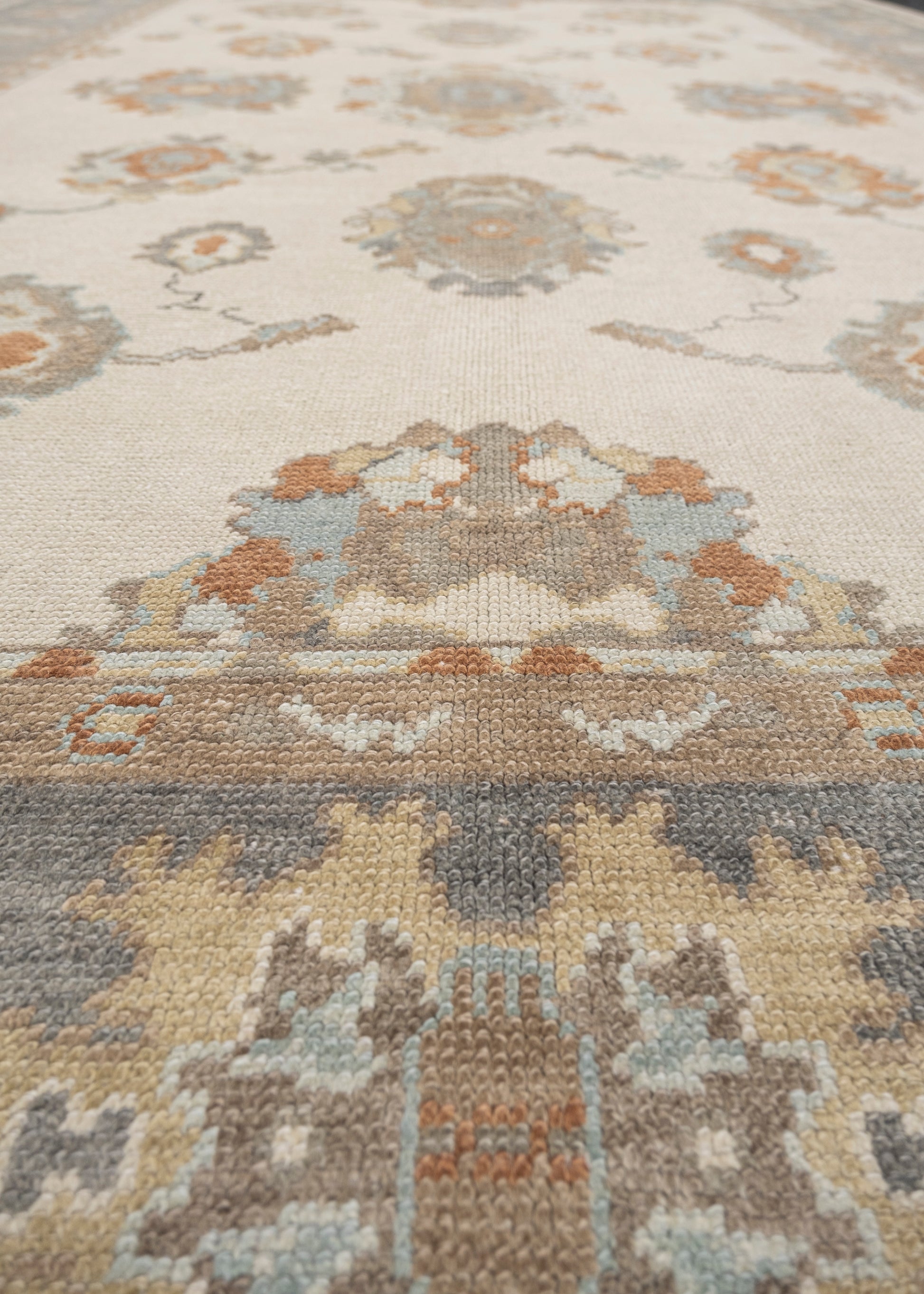 Turkish Oushak Rug 8'6" x 12'11" #2352