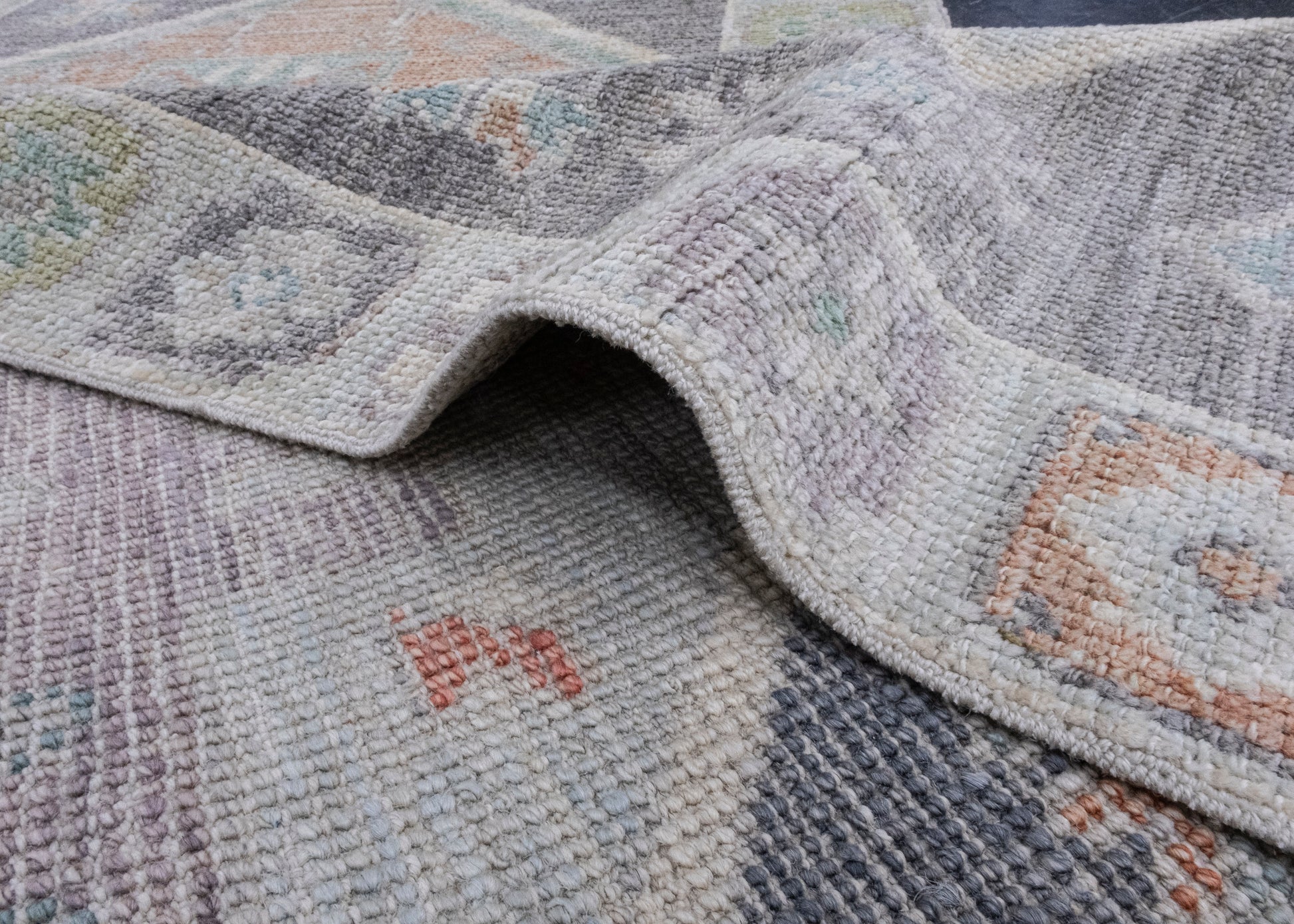 Turkish Oushak Rug 2'10" x 6'8" #16390