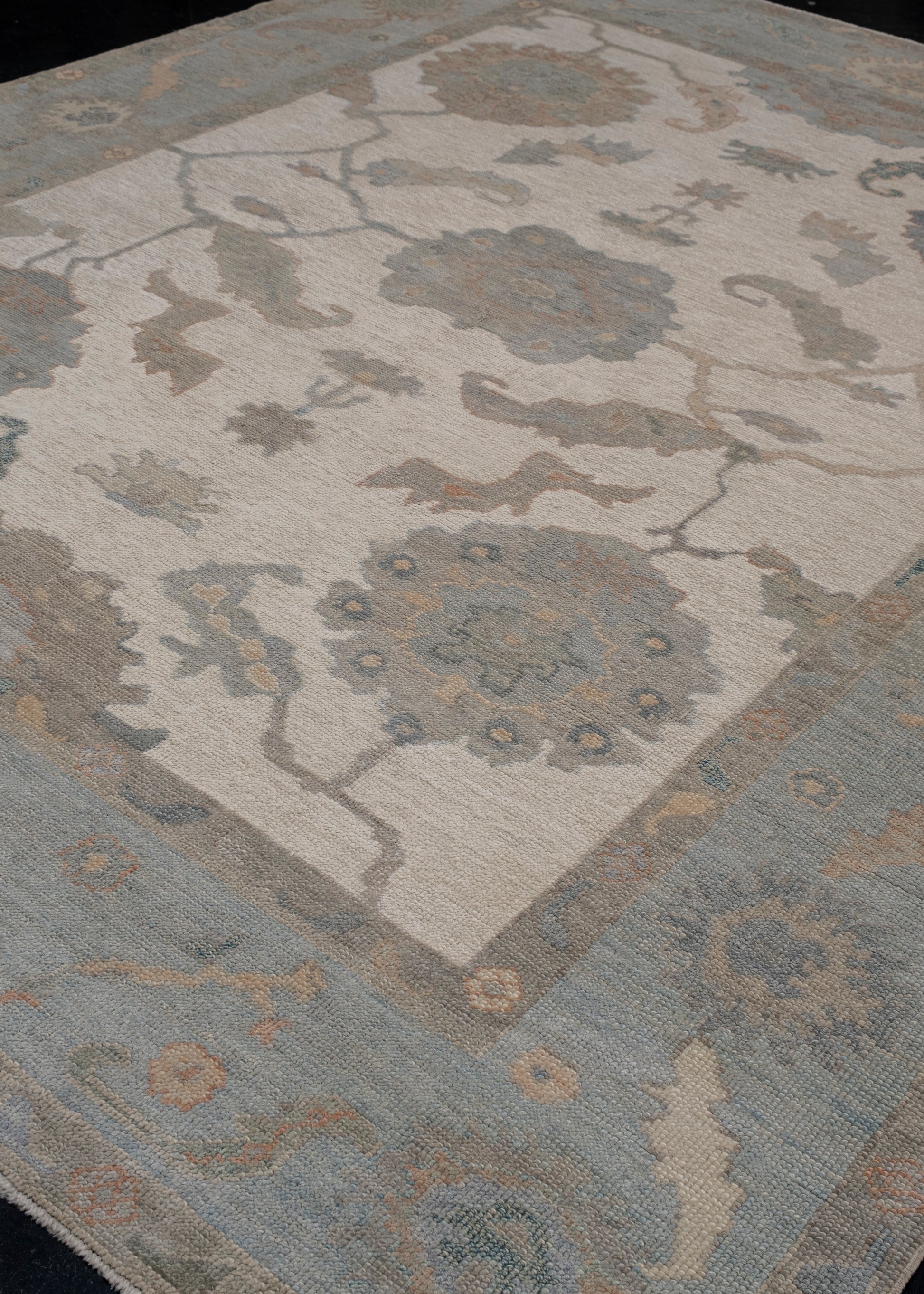 Turkish Oushak Rug 7'11" x 9'11" #12032