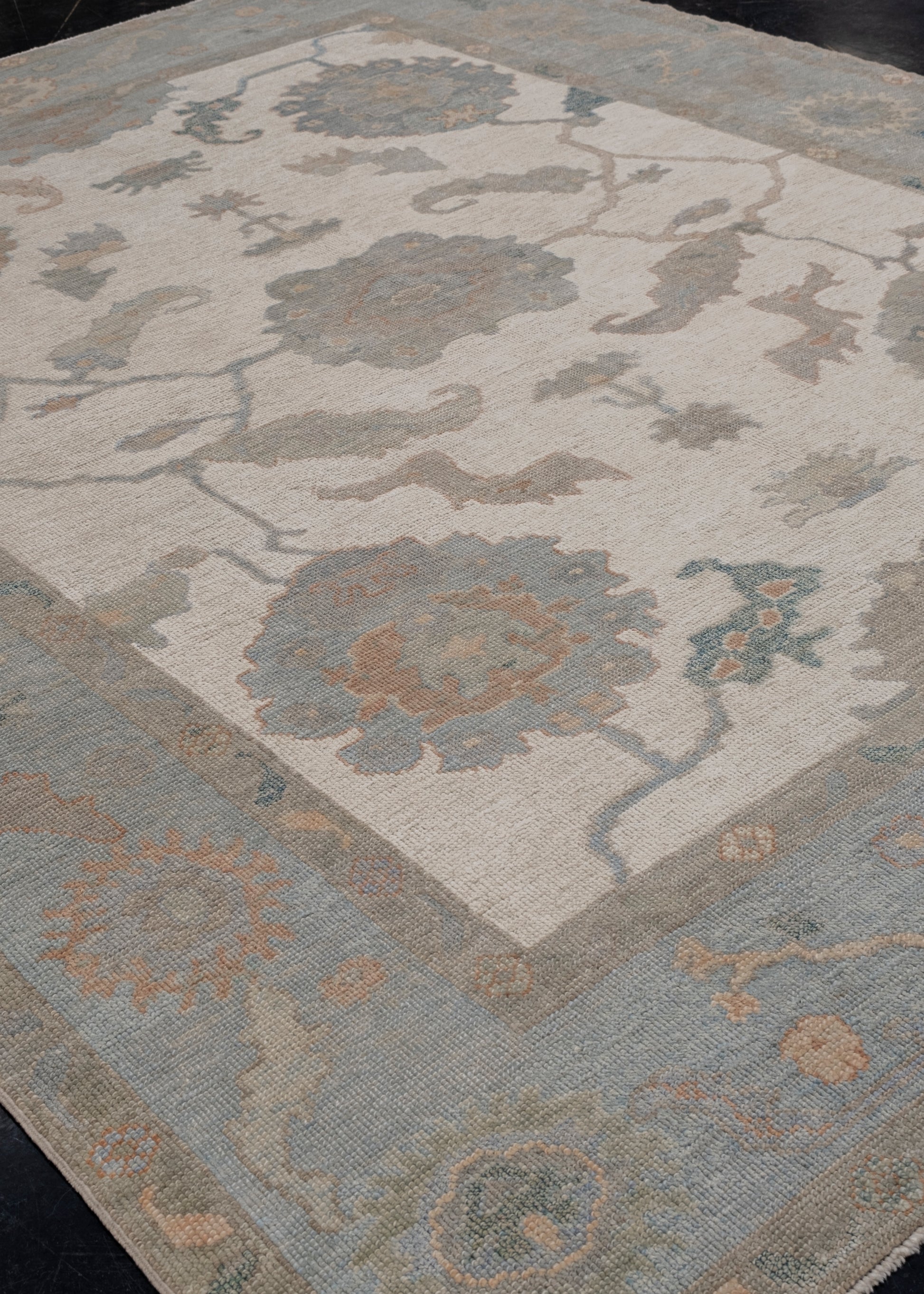 Turkish Oushak Rug 7'11" x 9'11" #12032