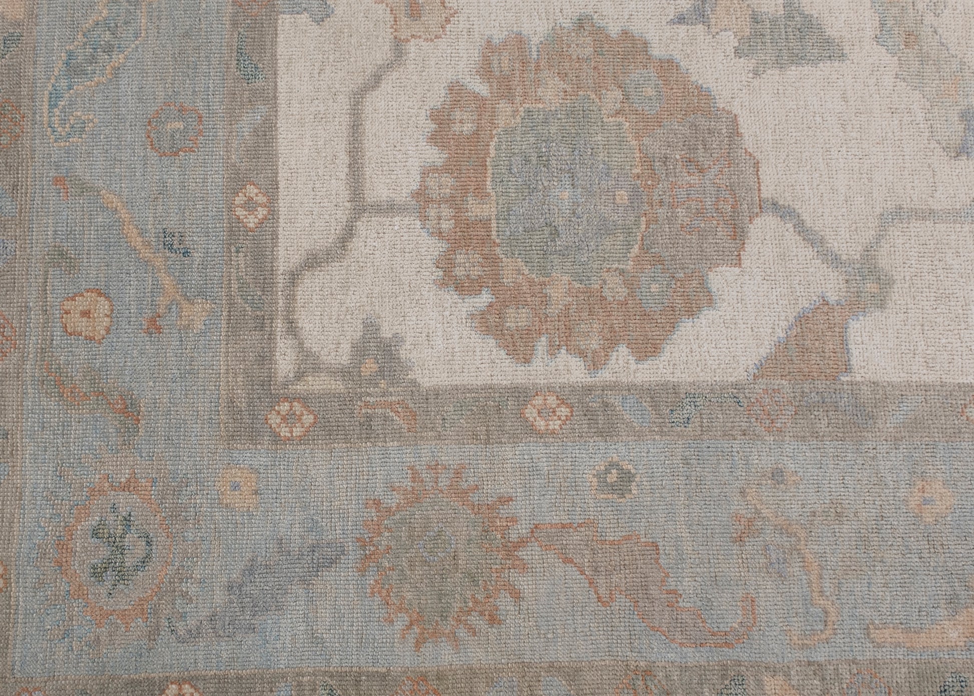 Turkish Oushak Rug 7'11" x 9'11" #12032