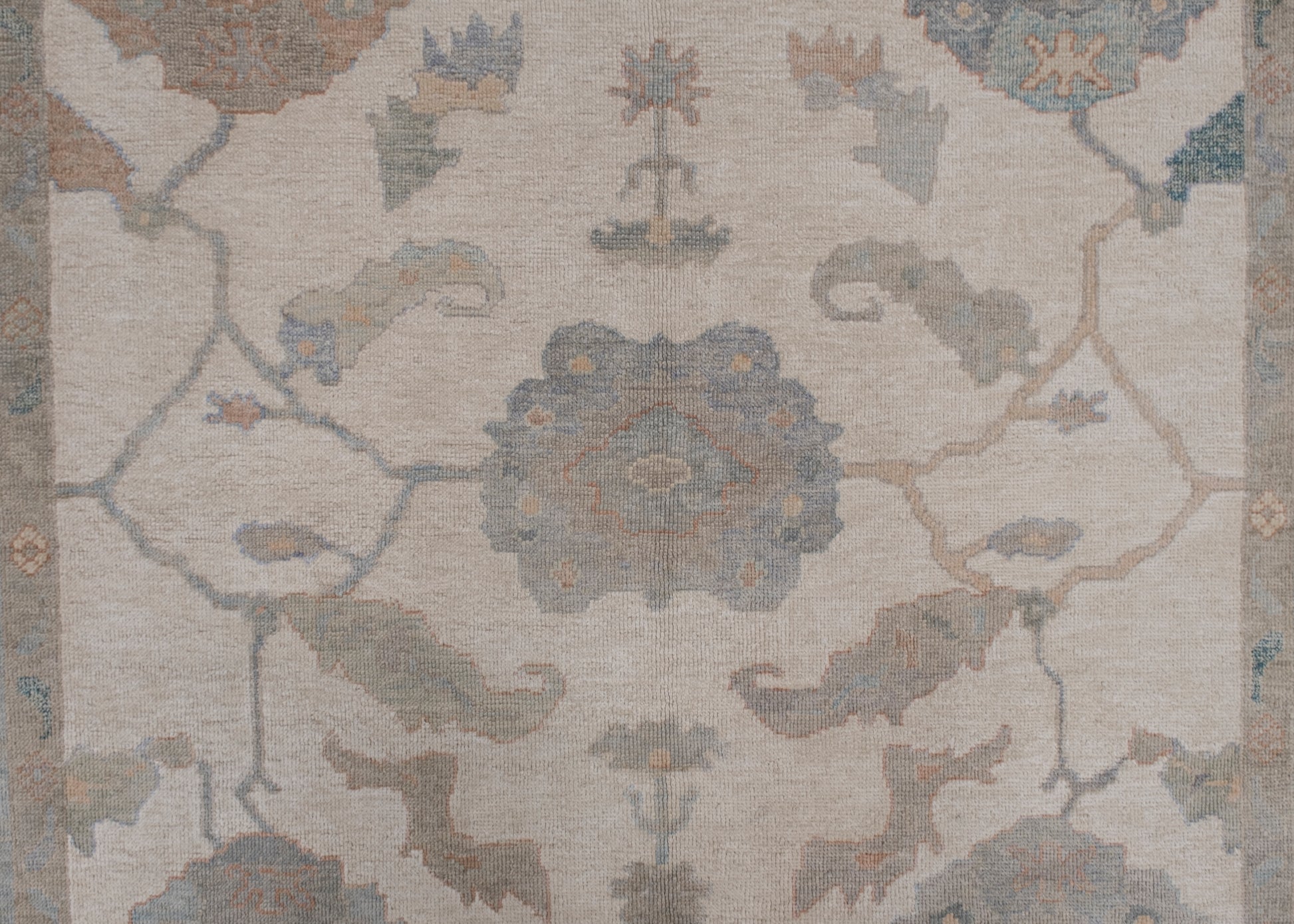 Turkish Oushak Rug 7'11" x 9'11" #12032