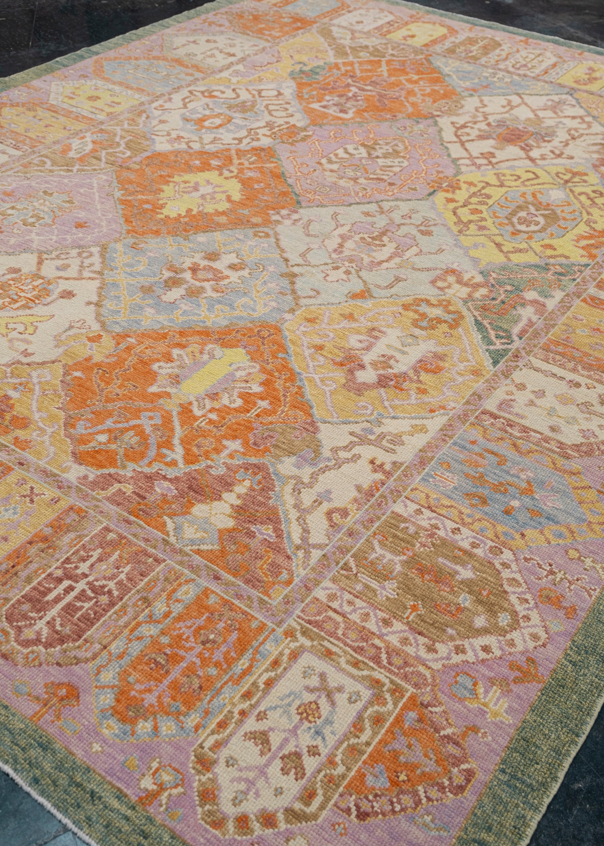 Turkish Oushak Rug 9' x 11'9" #167