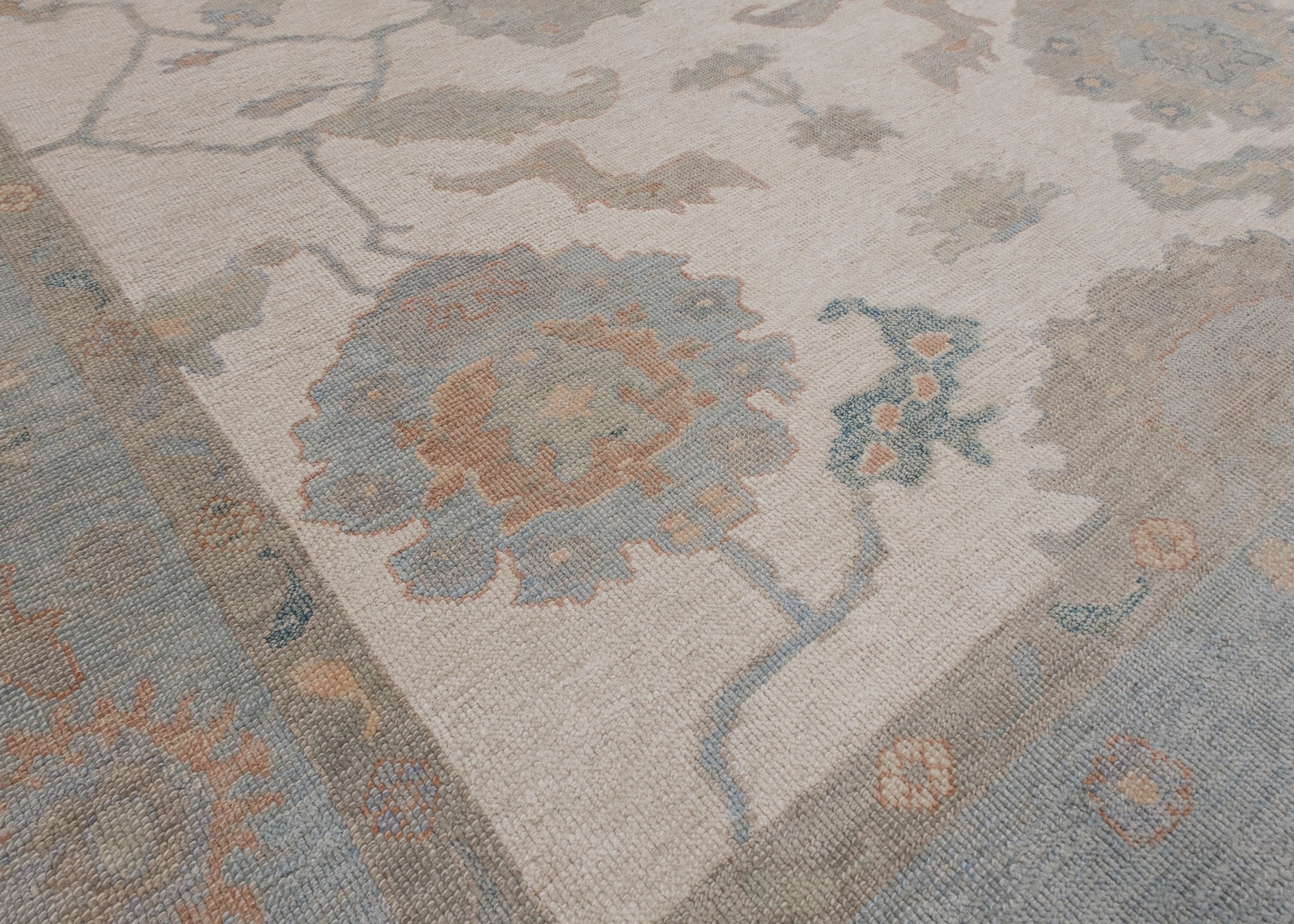 Turkish Oushak Rug 7'11" x 9'11" #12032