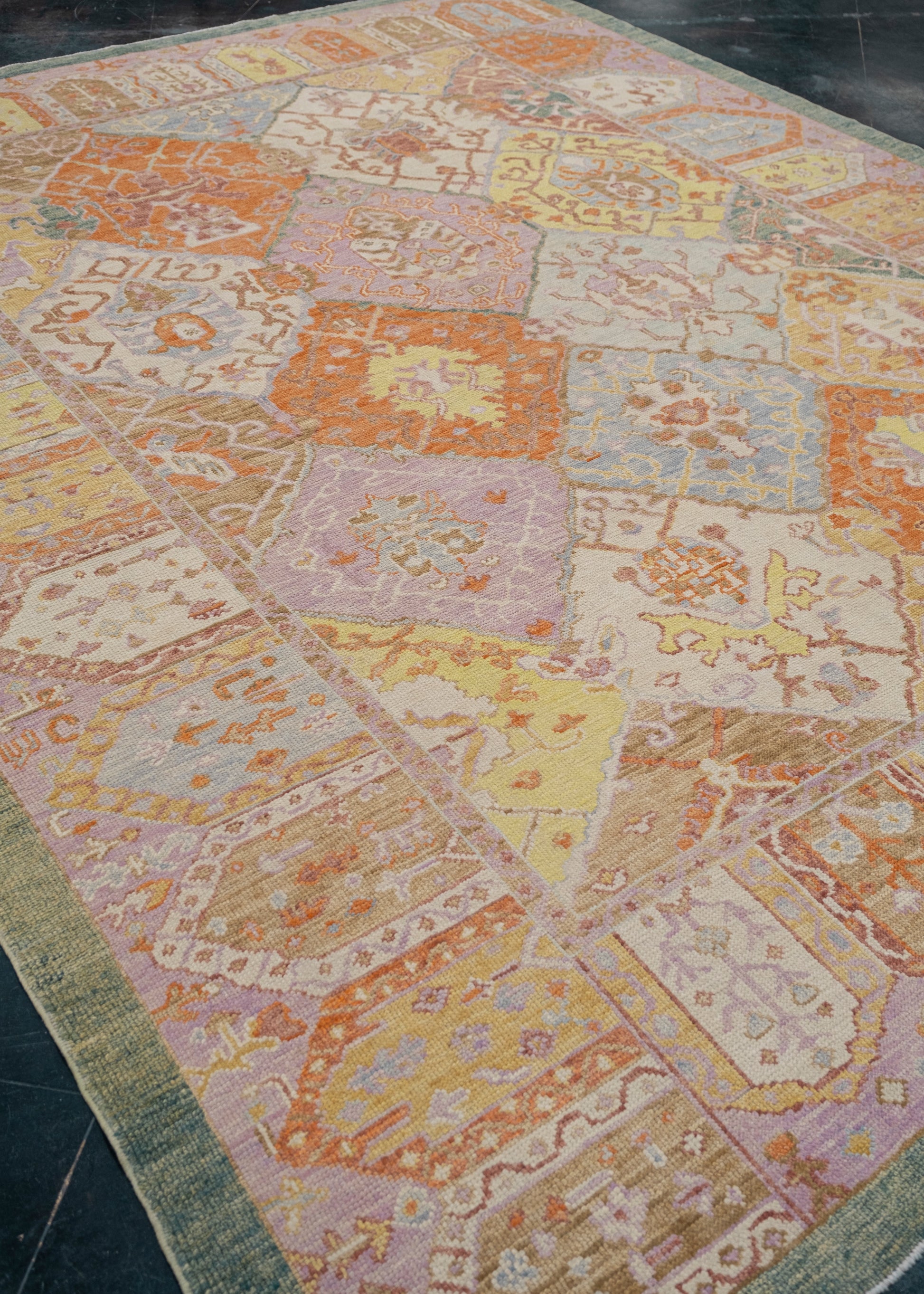 Turkish Oushak Rug 9' x 11'9" #167