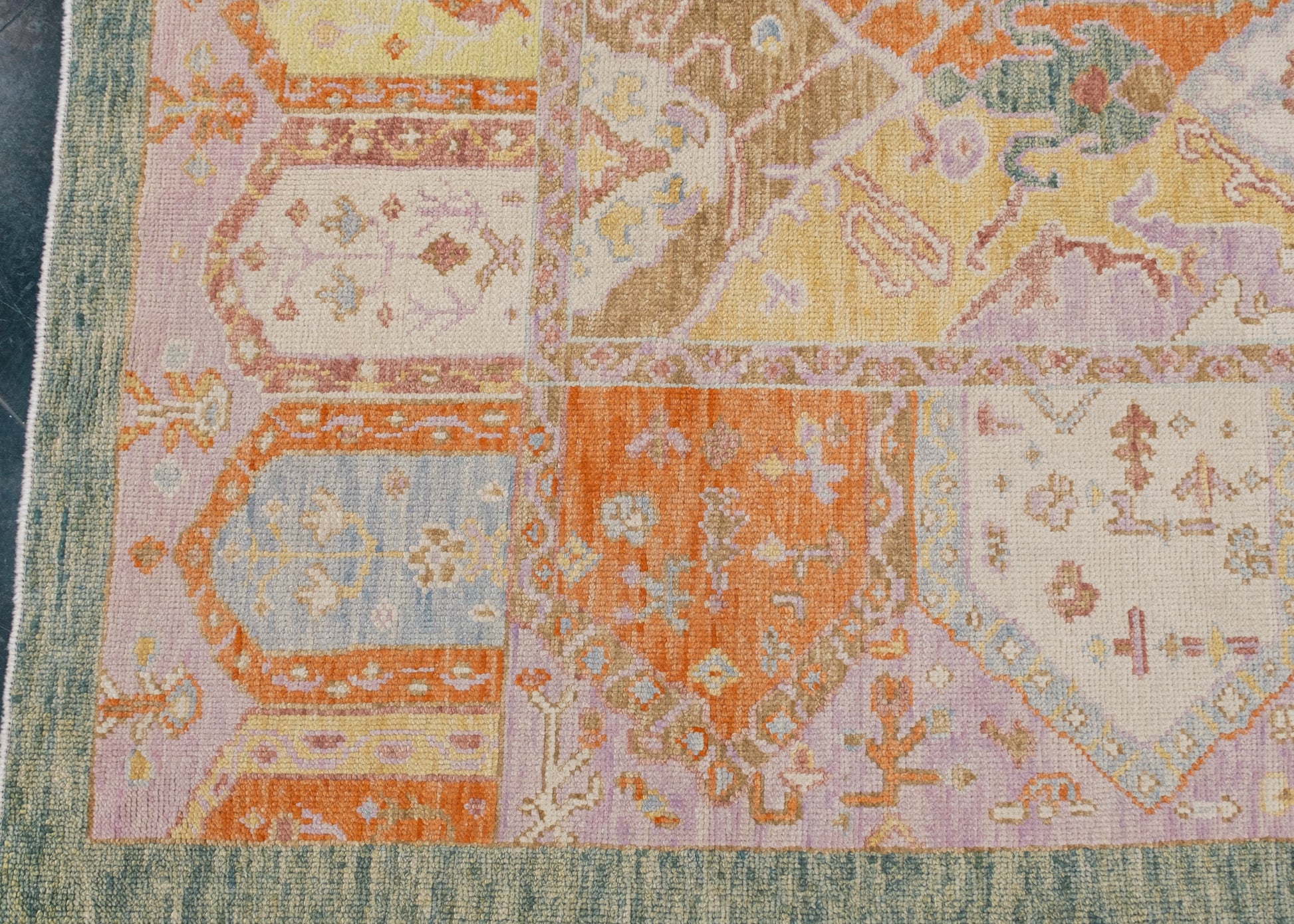 Turkish Oushak Rug 9' x 11'9" #167