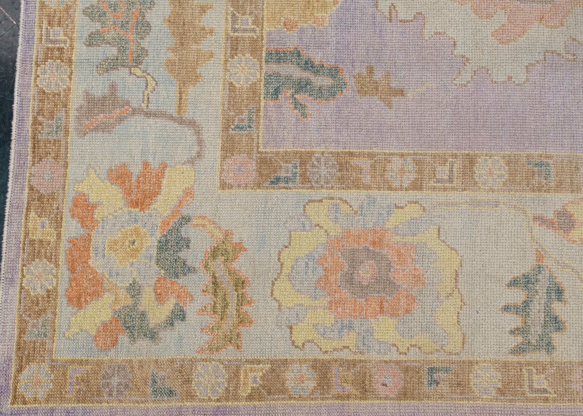 Turkish Oushak Rug 9'9" x 12'5" #1012
