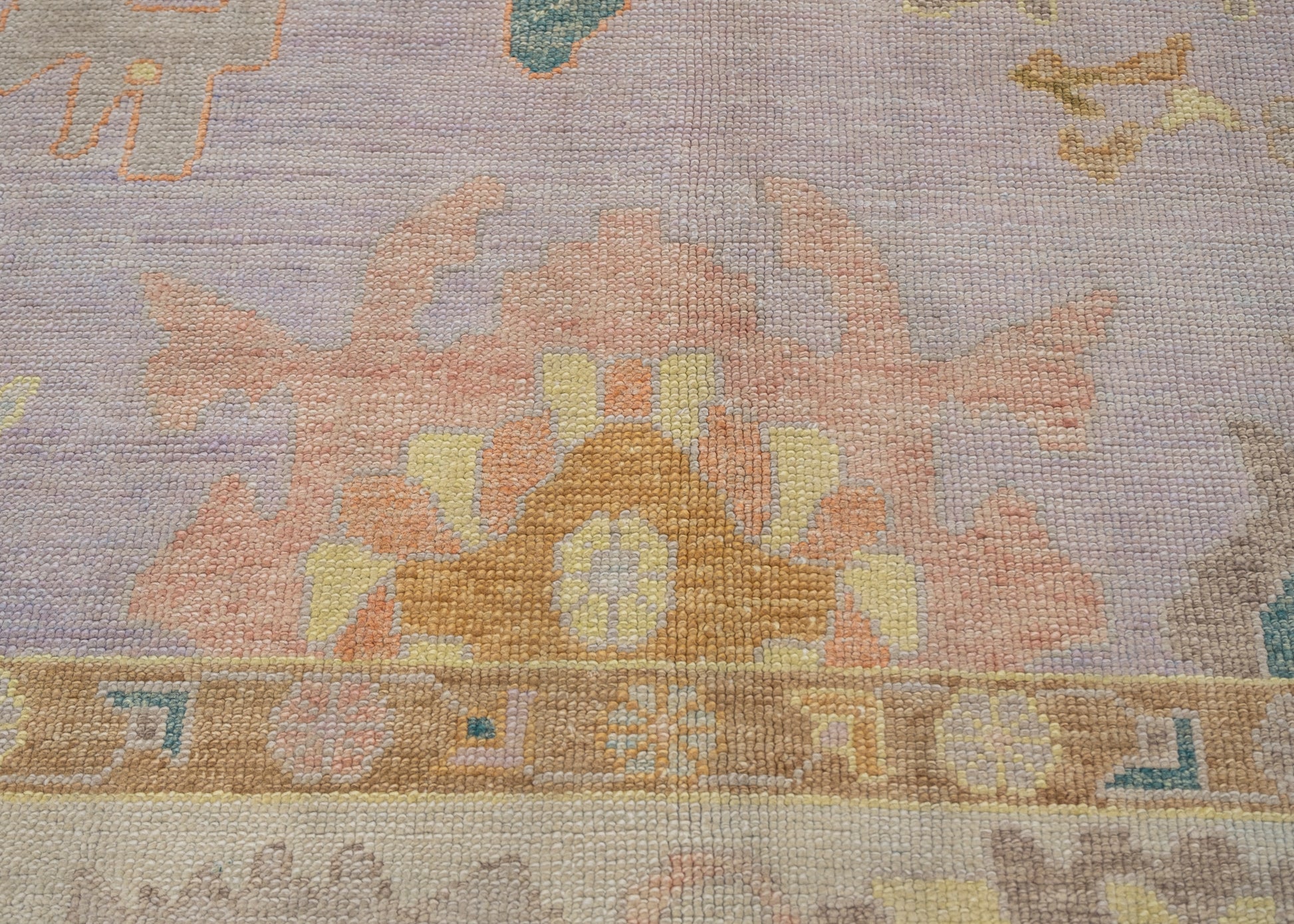 Turkish Oushak Rug 9'9" x 12'5" #1012