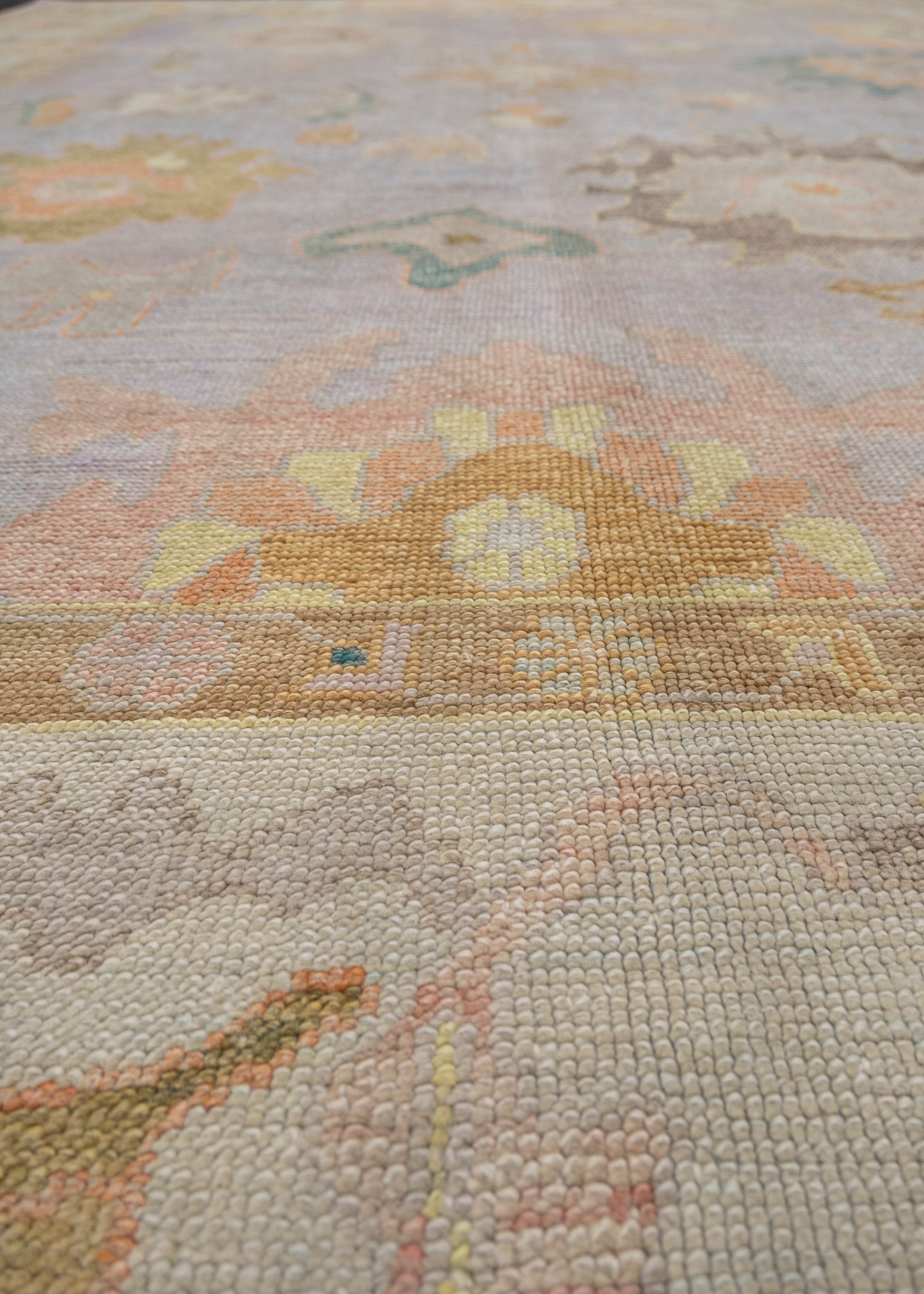 Turkish Oushak Rug 9'9" x 12'5" #1012