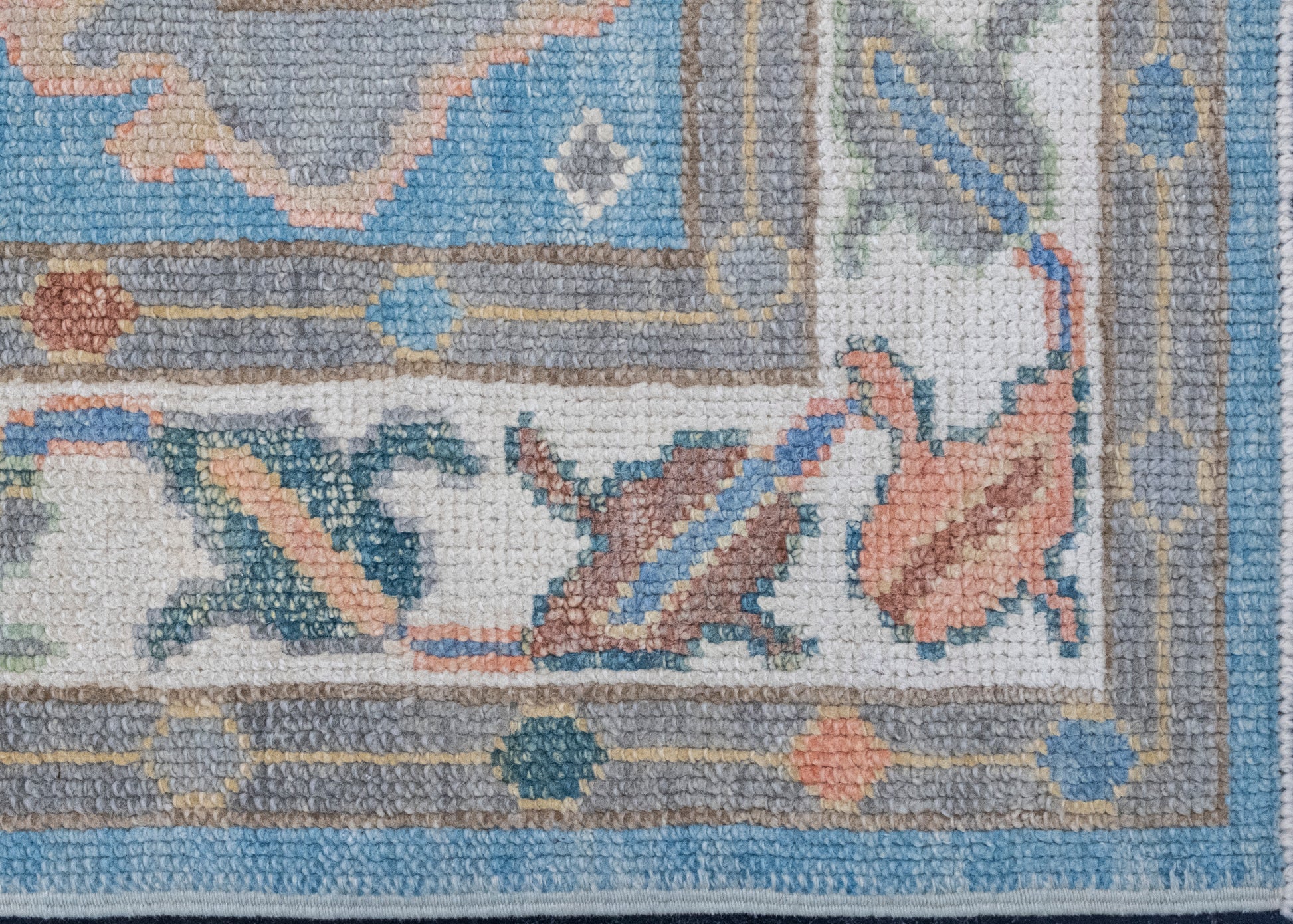 Turkish Oushak Rug 2'9" x 5'10" #16746