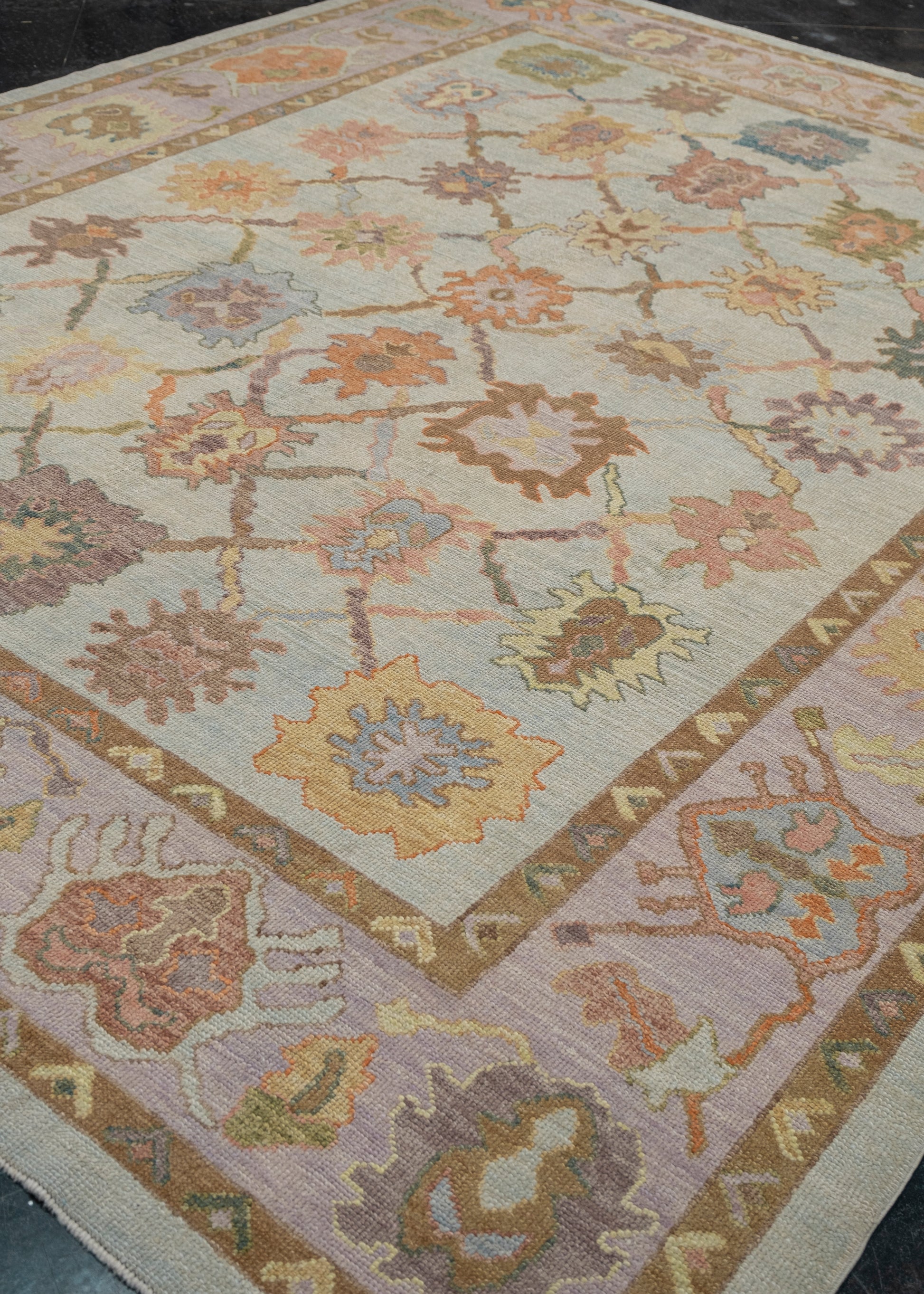 Turkish Oushak Rug 9'10" x 12'5" #2150