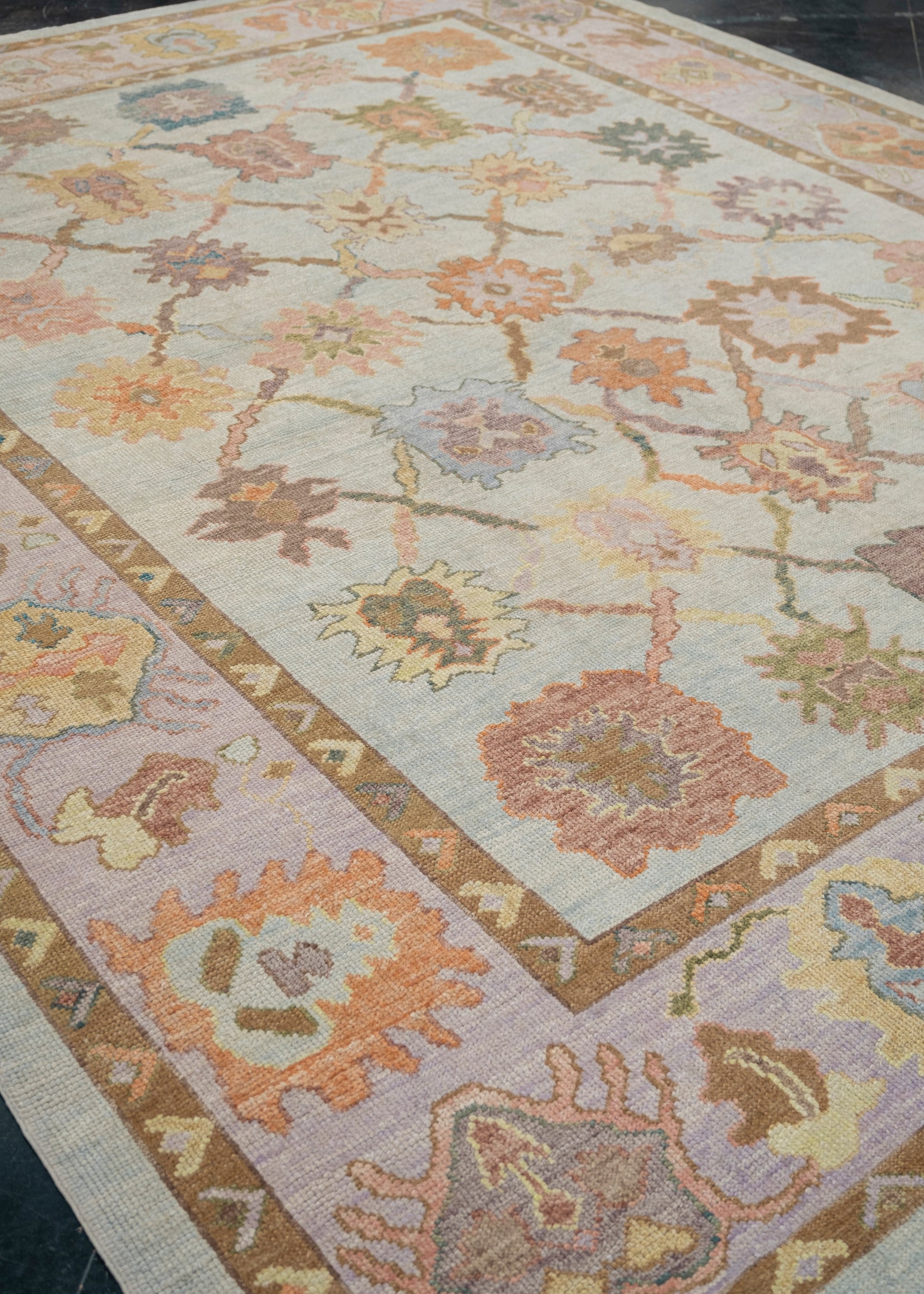 Turkish Oushak Rug 9'10" x 12'5" #2150