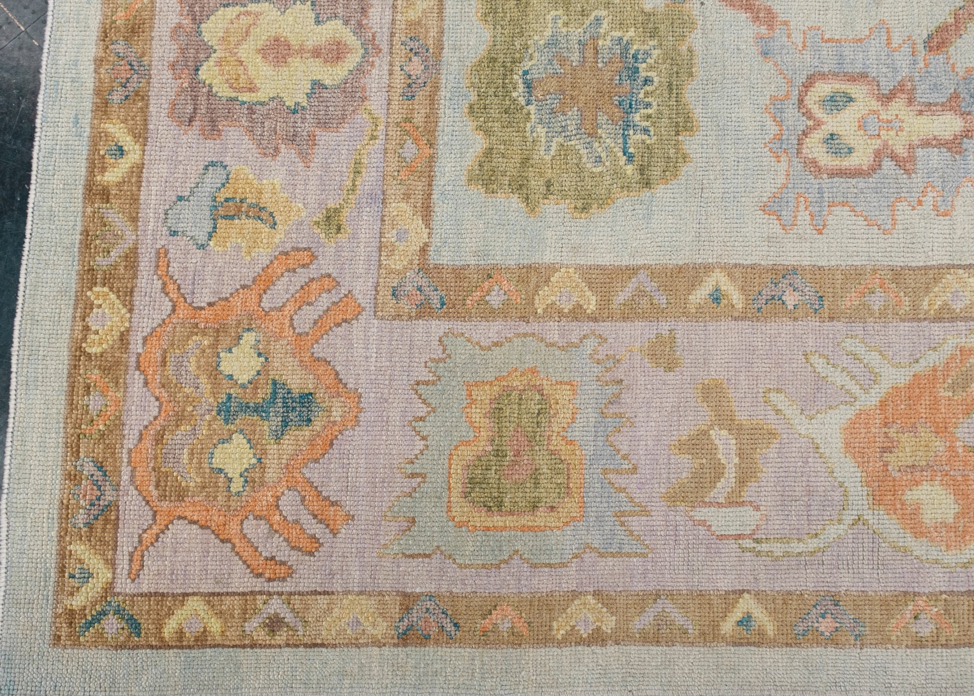Turkish Oushak Rug 9'10" x 12'5" #2150
