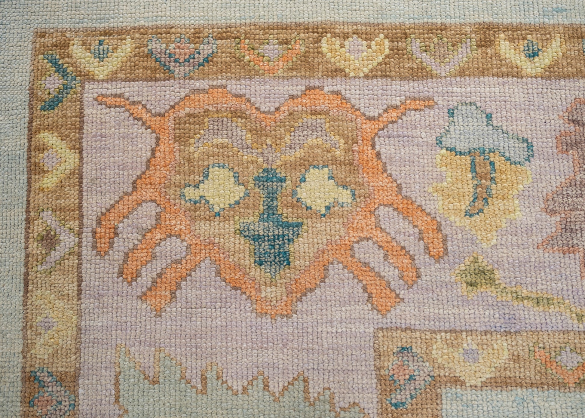 Turkish Oushak Rug 9'10" x 12'5" #2150