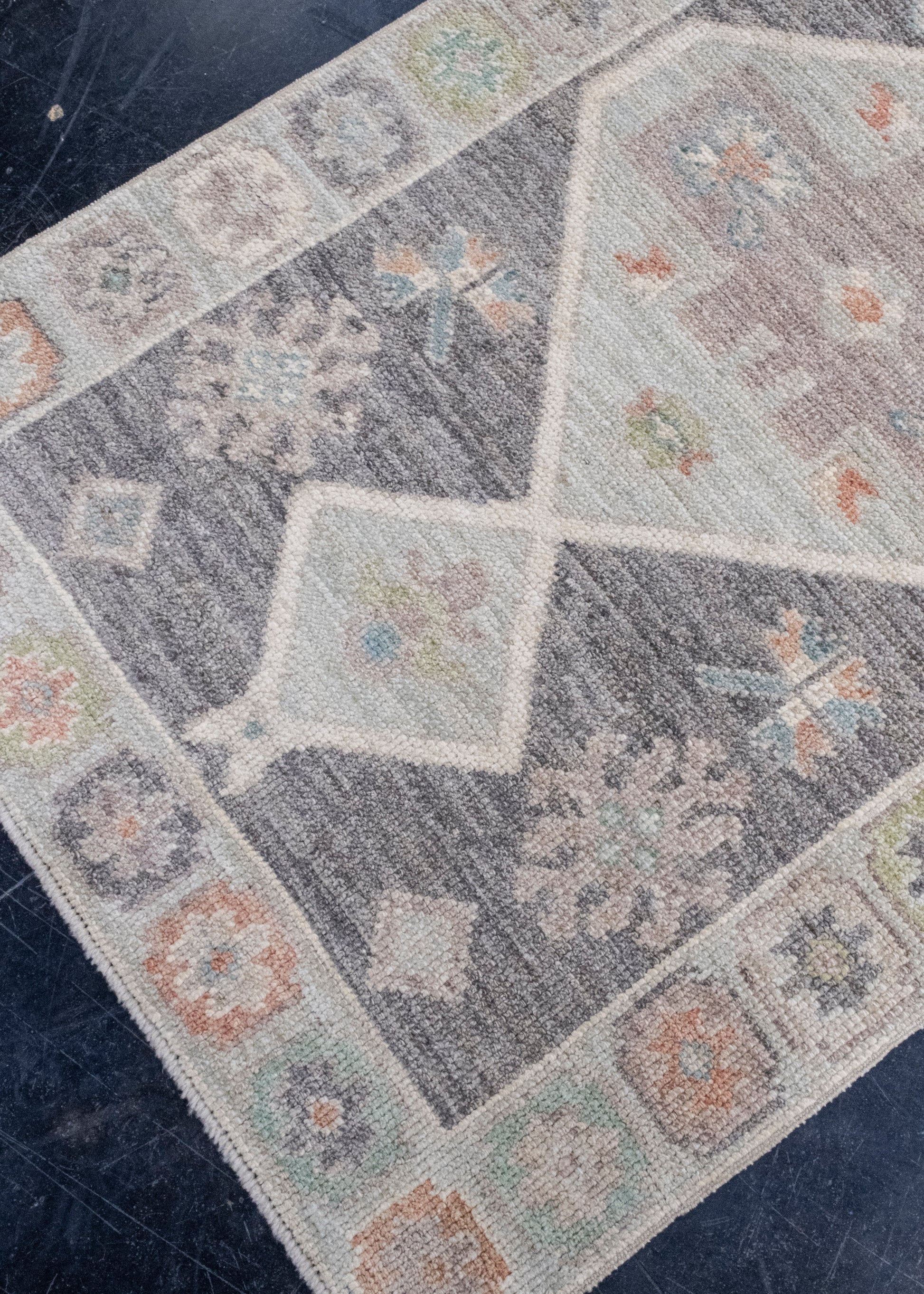 Turkish Oushak Rug 2'10" x 6'7" #16394