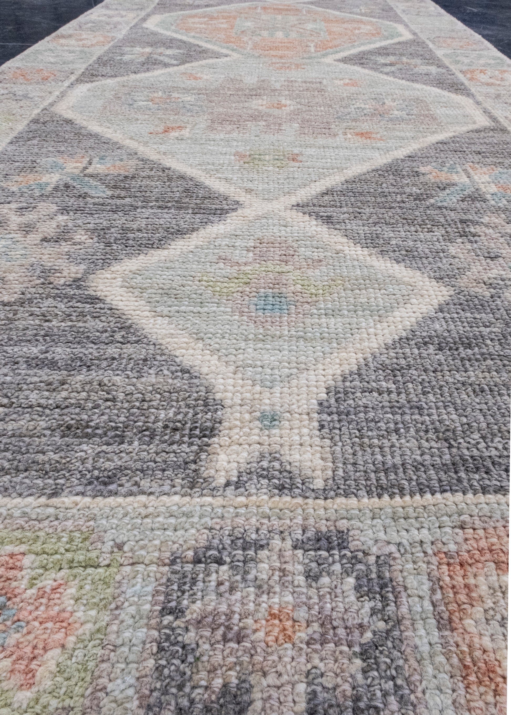 Turkish Oushak Rug 2'10" x 6'7" #16394