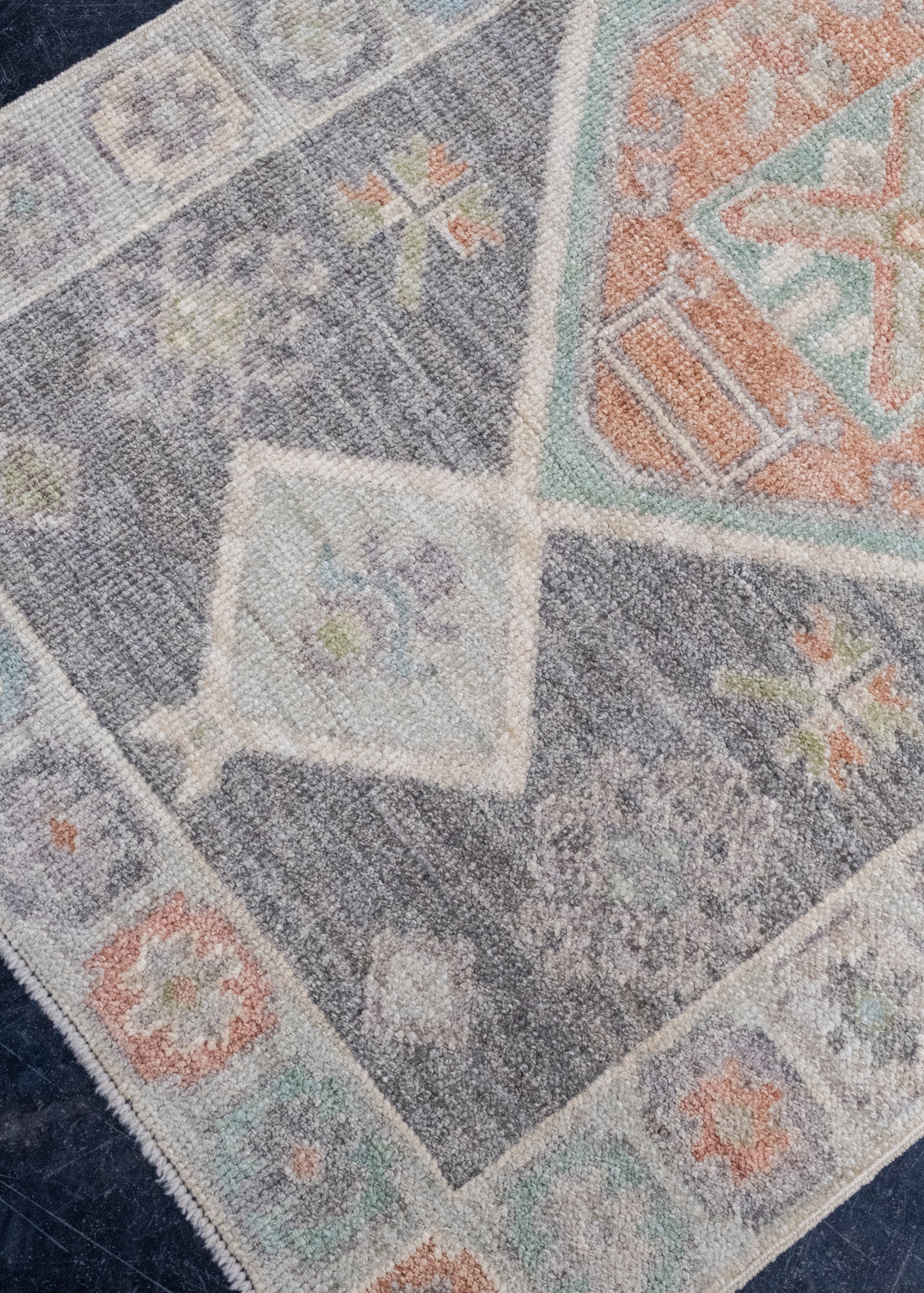 Turkish Oushak Rug 2'10" x 6'7" #16368