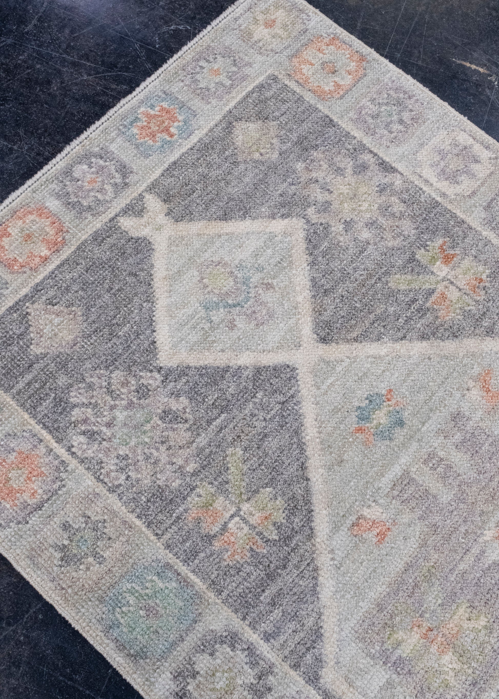 Turkish Oushak Rug 2'10" x 6'7" #16368