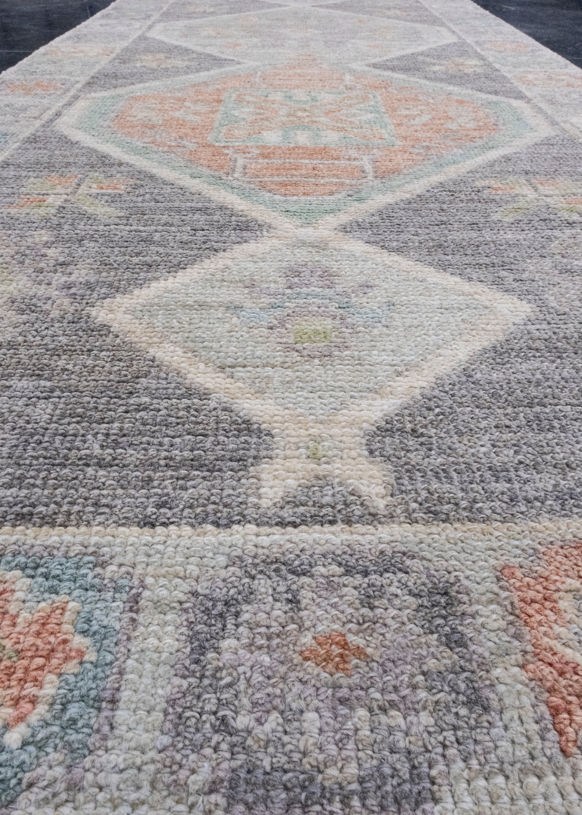 Turkish Oushak Rug 2'10" x 6'7" #16368