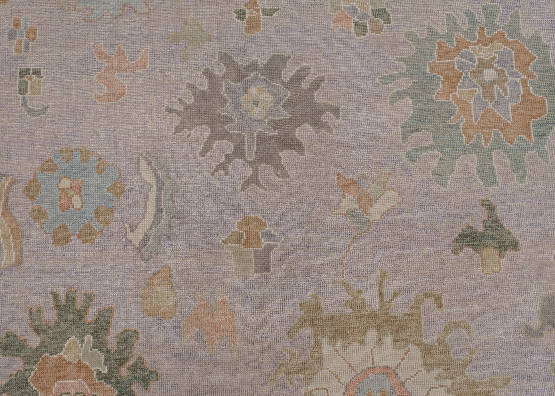 Turkish Oushak Rug 9'2" x 11'10" #12020