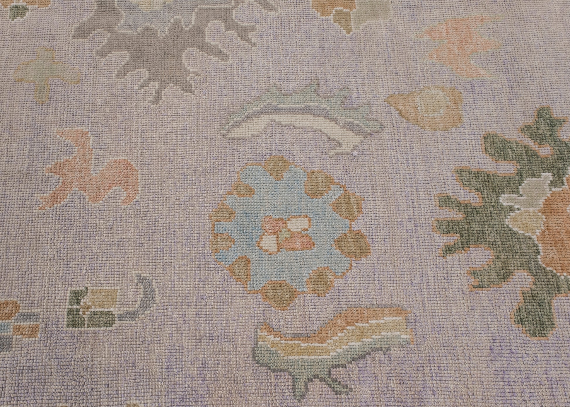 Turkish Oushak Rug 9'2" x 11'10" #12020