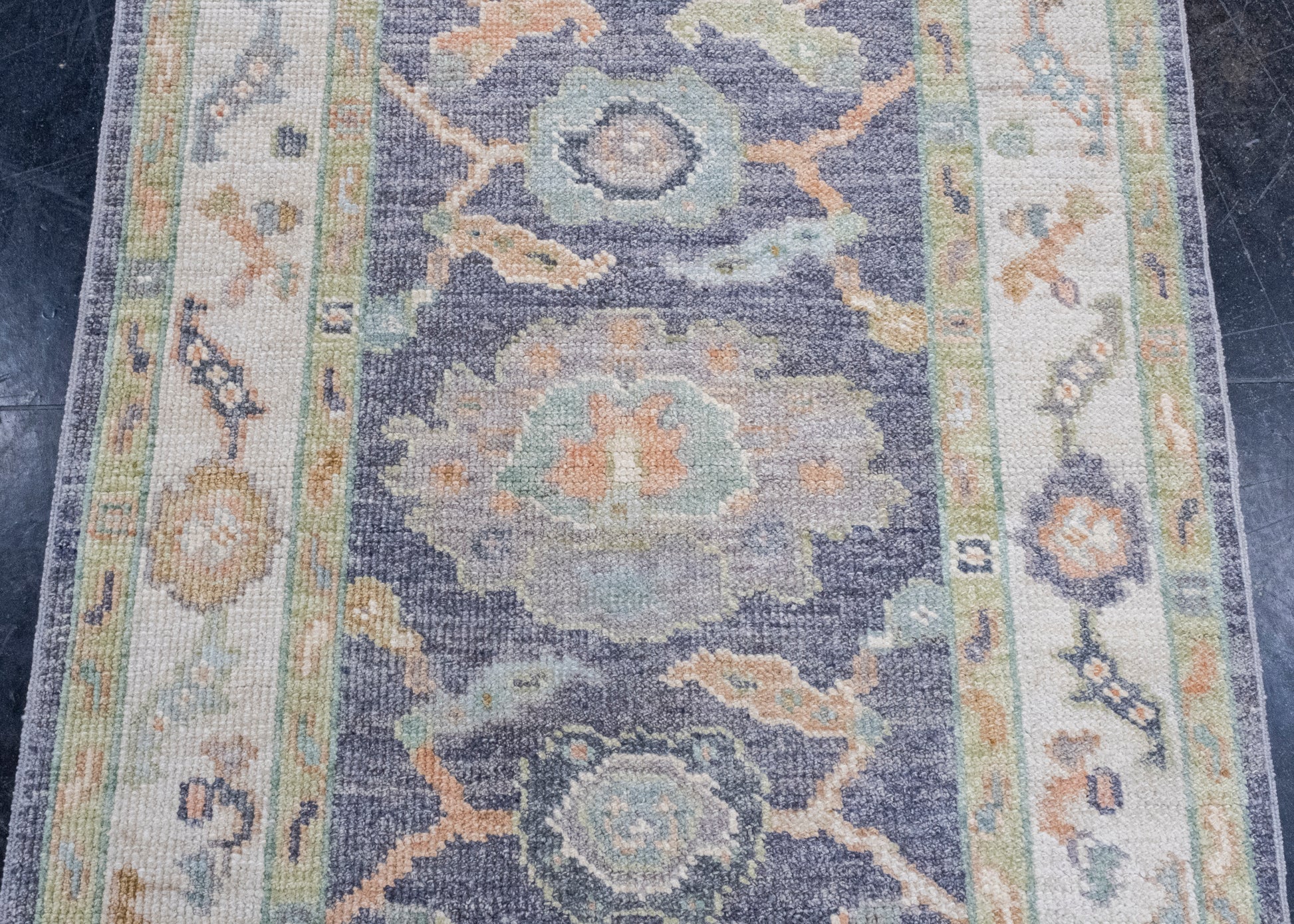 Turkish Oushak Rug 2'8" x 5'10" #16713