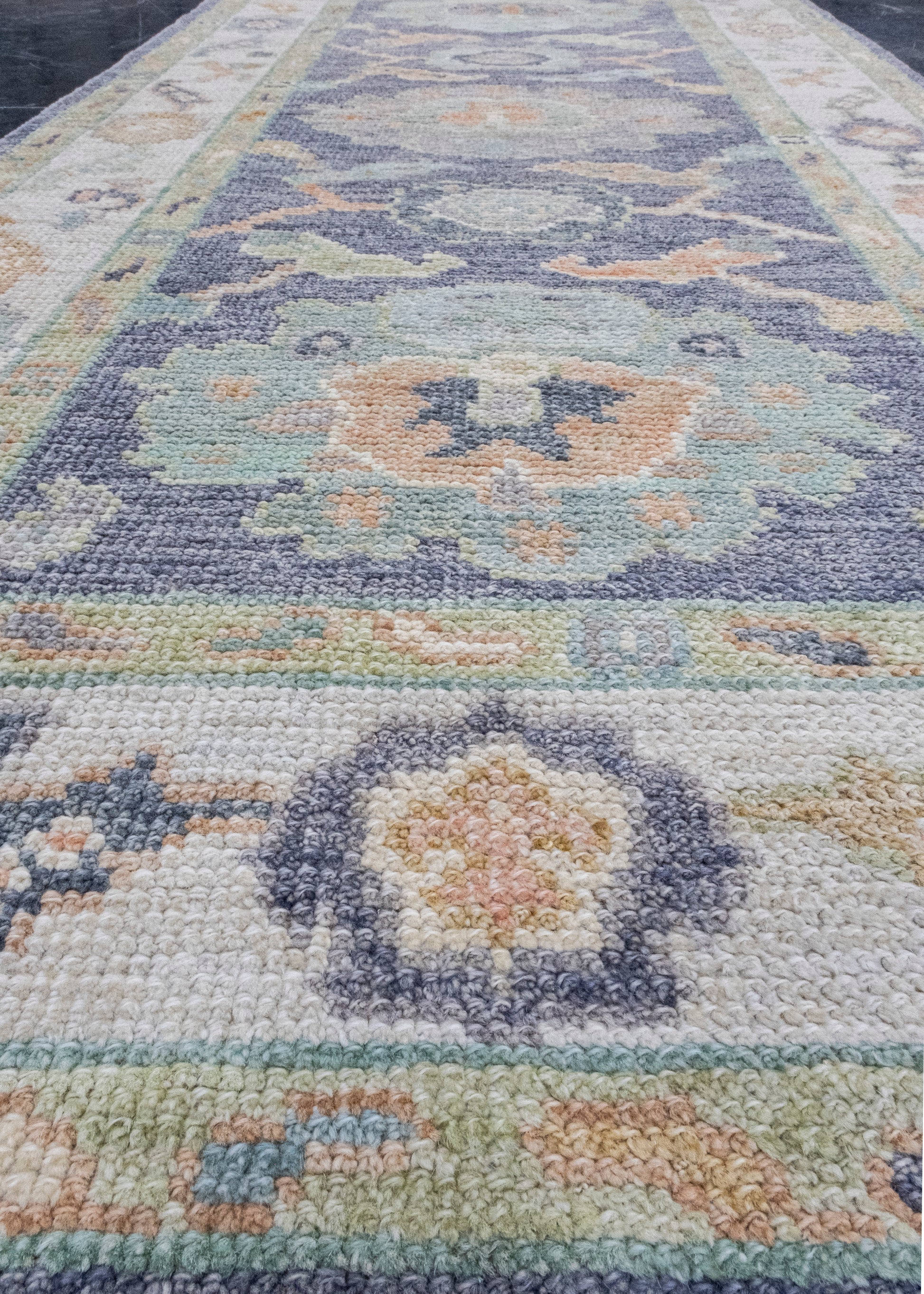 Turkish Oushak Rug 2'8" x 5'10" #16713