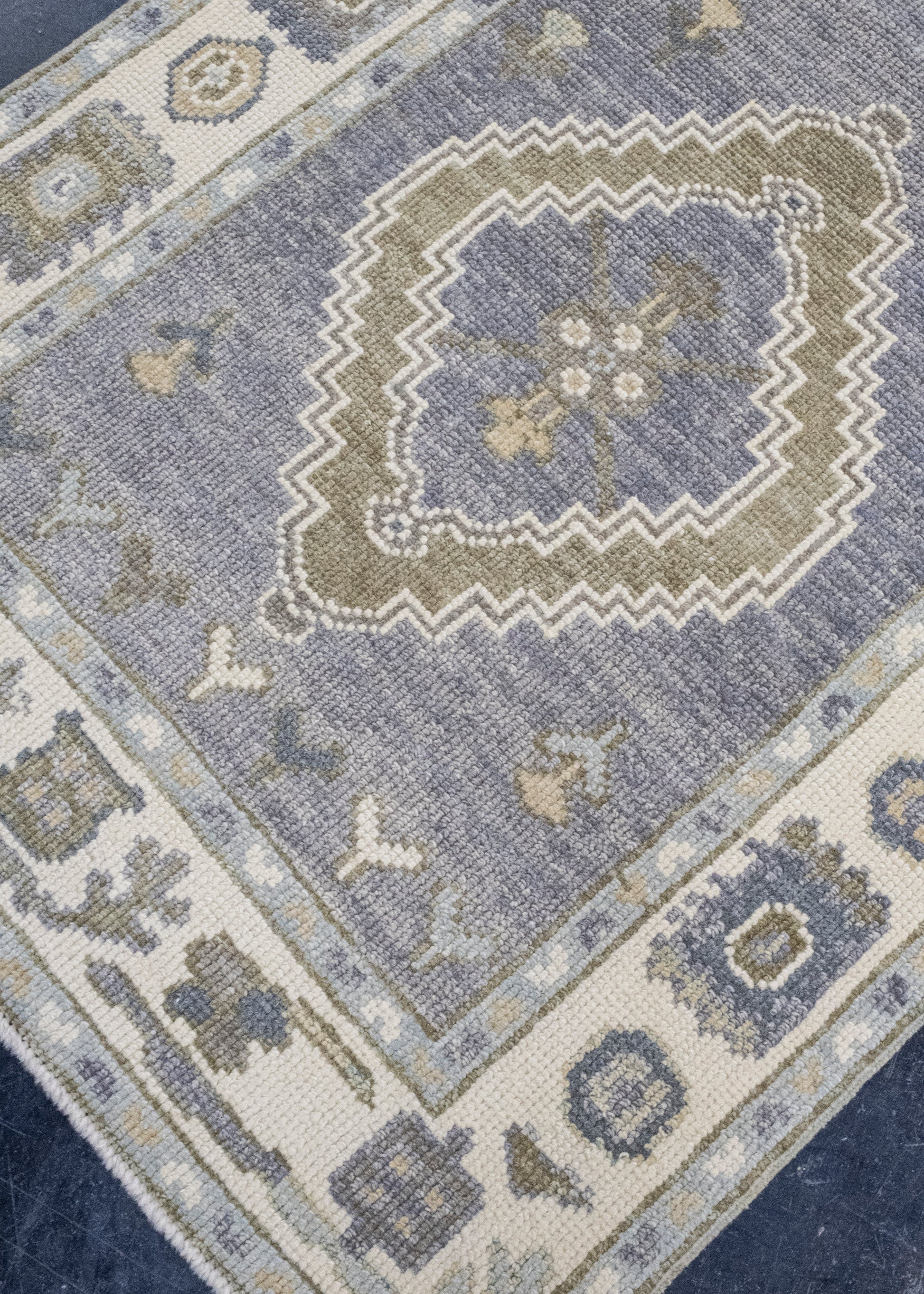 Oriental Handmade Oushak Rug 3' x 5'10" #16661