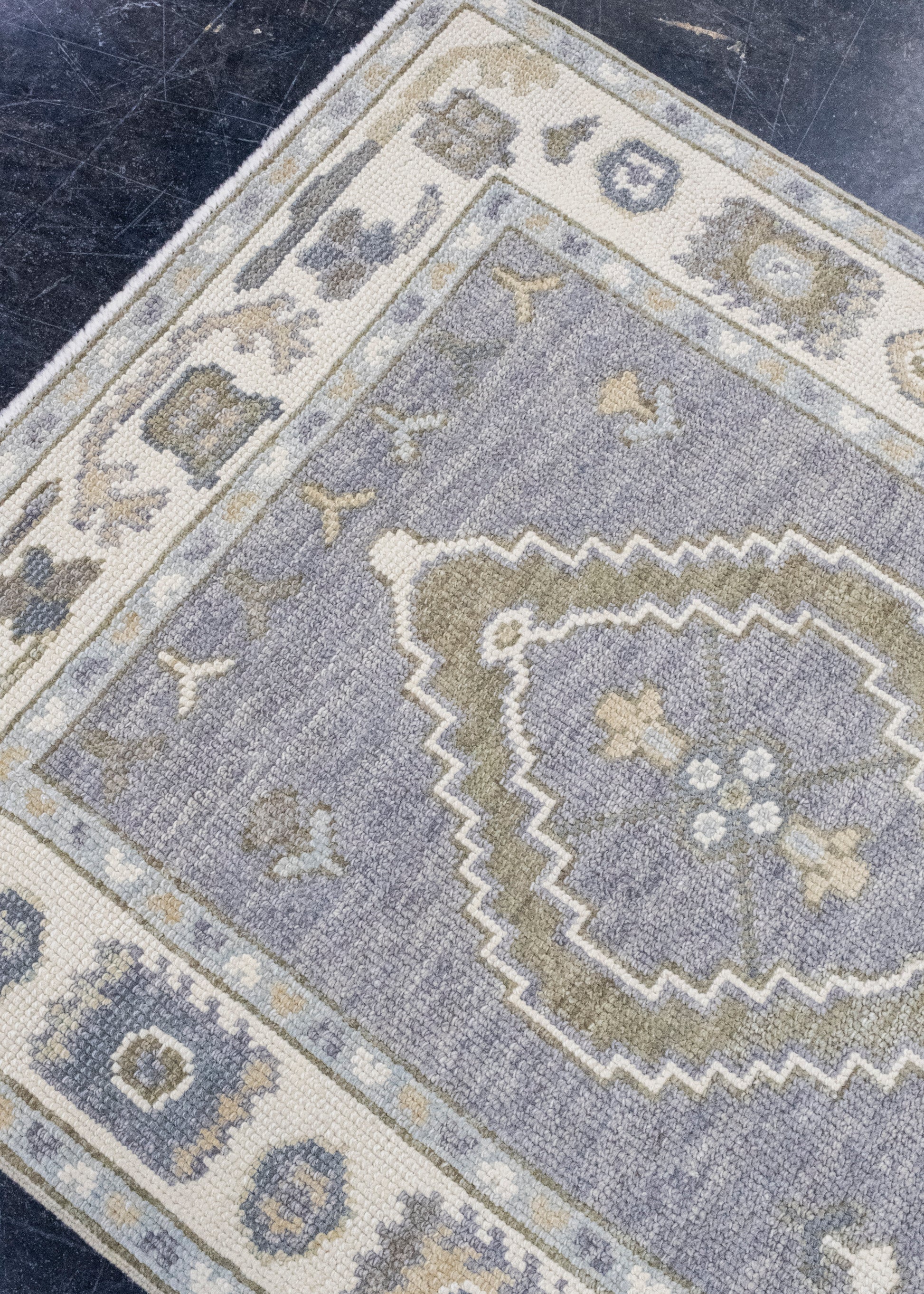 Oriental Handmade Oushak Rug 3' x 5'10" #16661