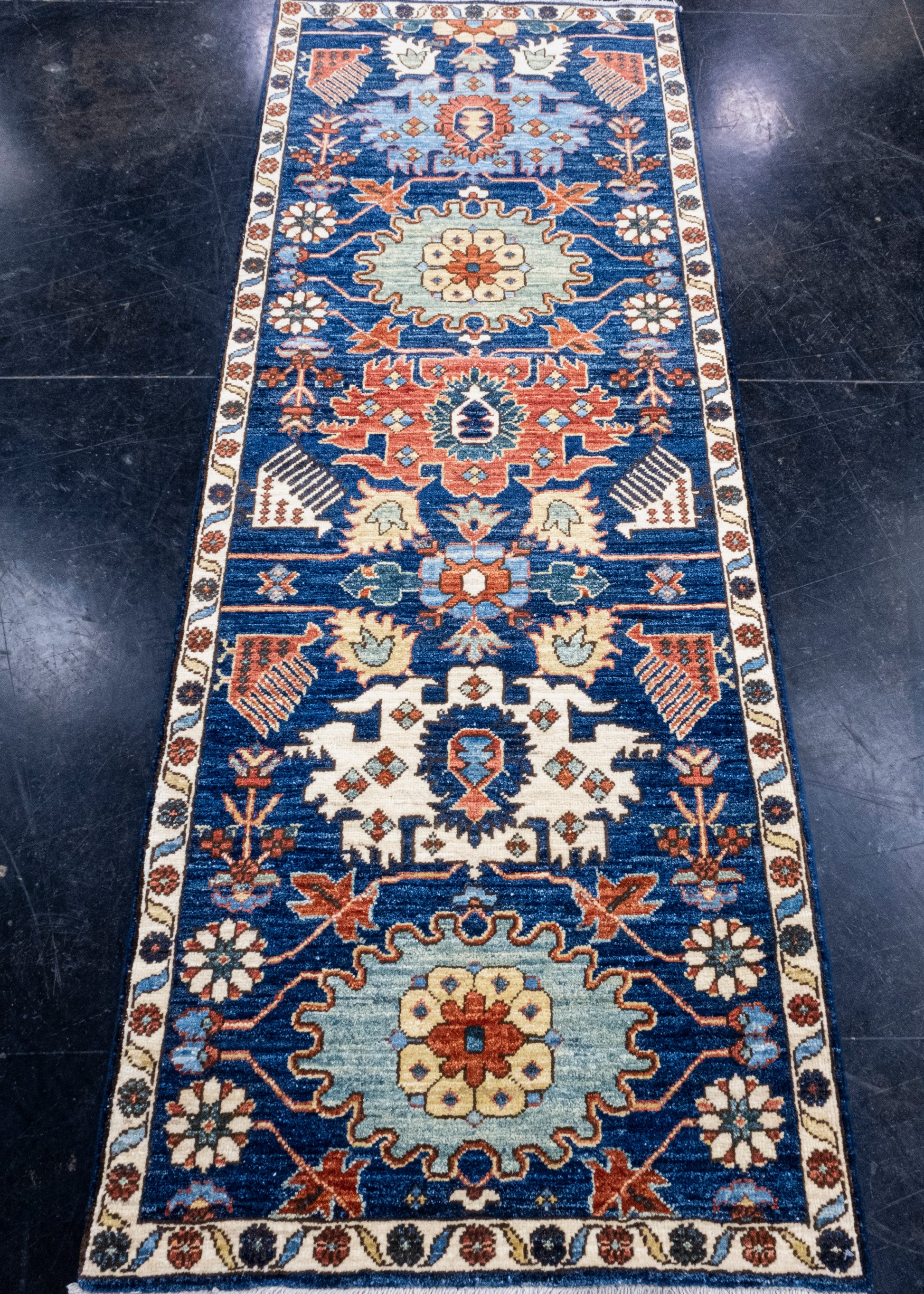 Oriental Handmade Rug 2'6" x 6'10" #AR-9005