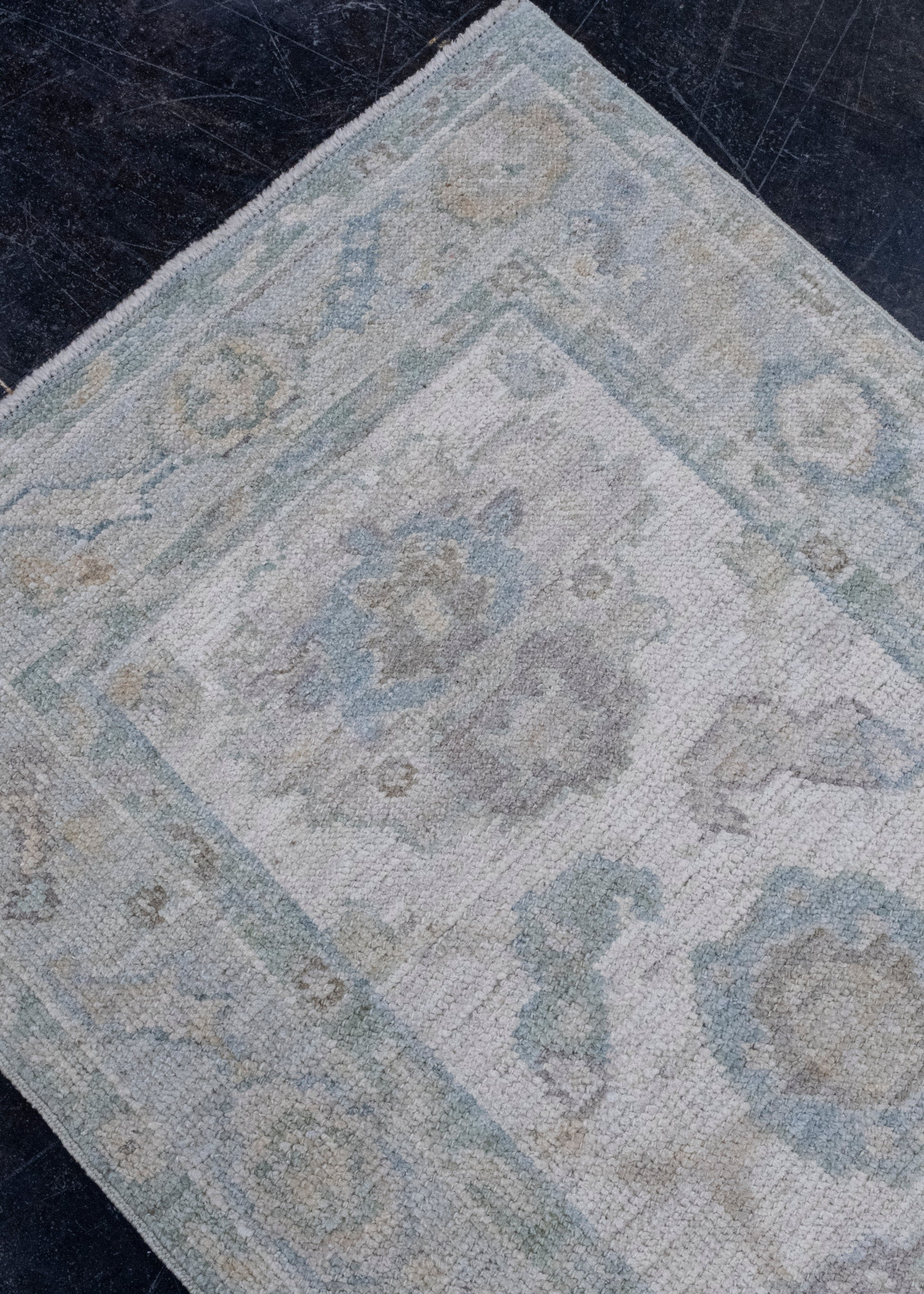 Turkish Oushak Rug 2'5" x 6'7" #16337