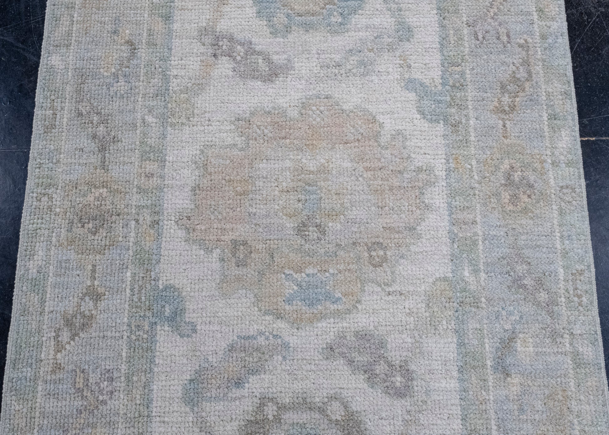 Turkish Oushak Rug 2'5" x 6'7" #16337