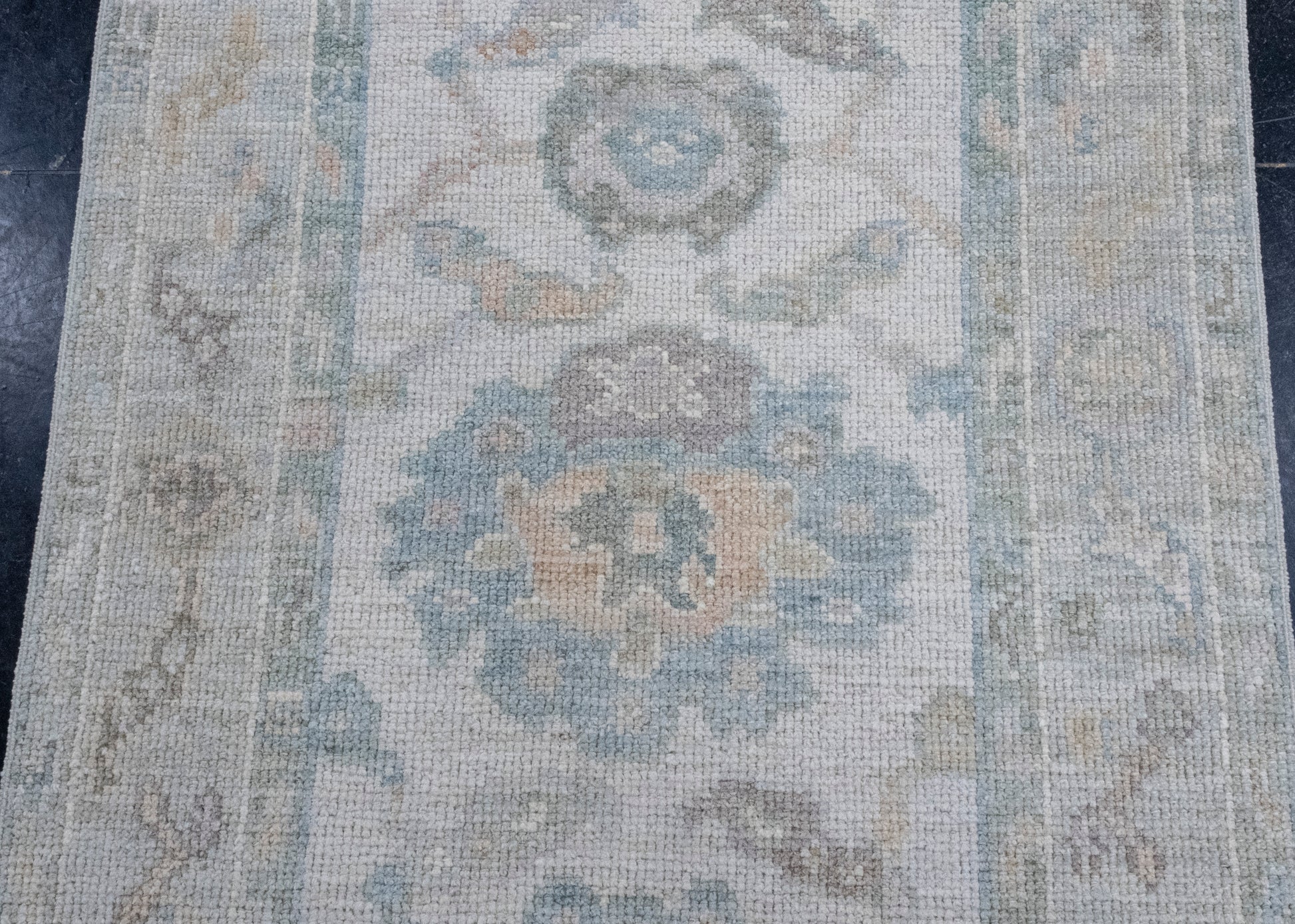 Turkish Oushak Runner Rug 2'7" x 8' #16329