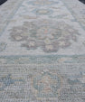 Turkish Oushak Runner Rug 2'7" x 8' #16329