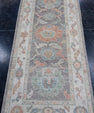 Turkish Oushak Rug 2'10" x 6'4" #16258