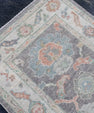 Turkish Oushak Rug 2'10" x 6'4" #16258