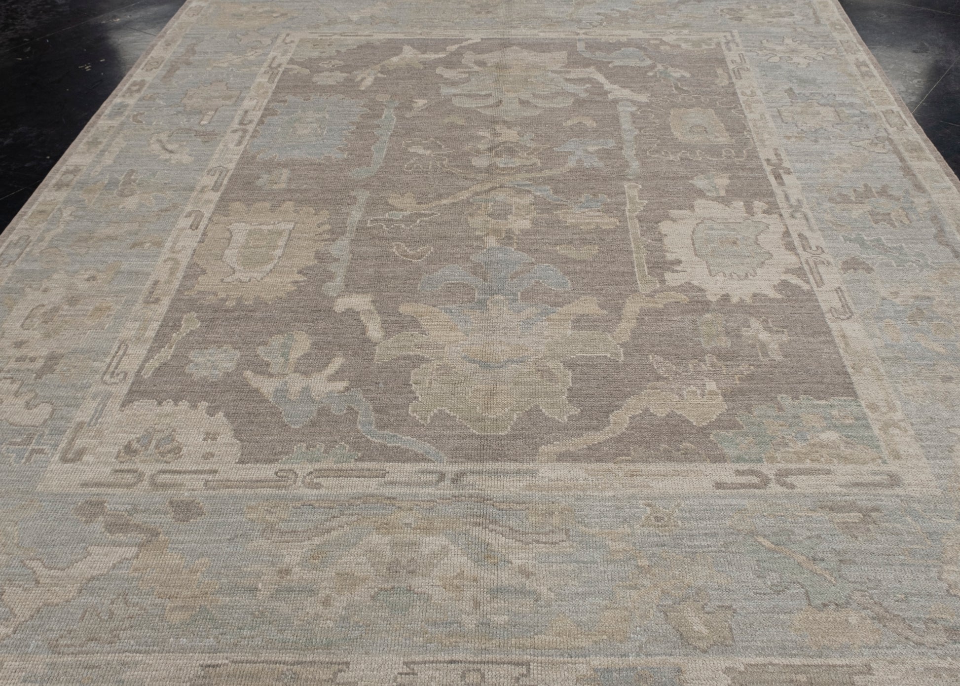 Turkish Oushak Rug 8'2" x 10'3" #11782