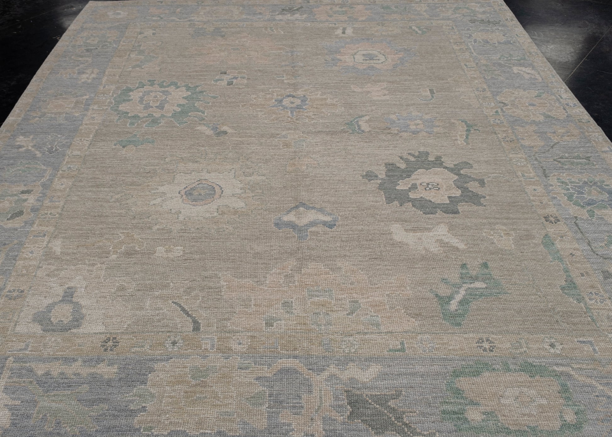 Turkish Oushak Rug 8'2" x 10' #11693