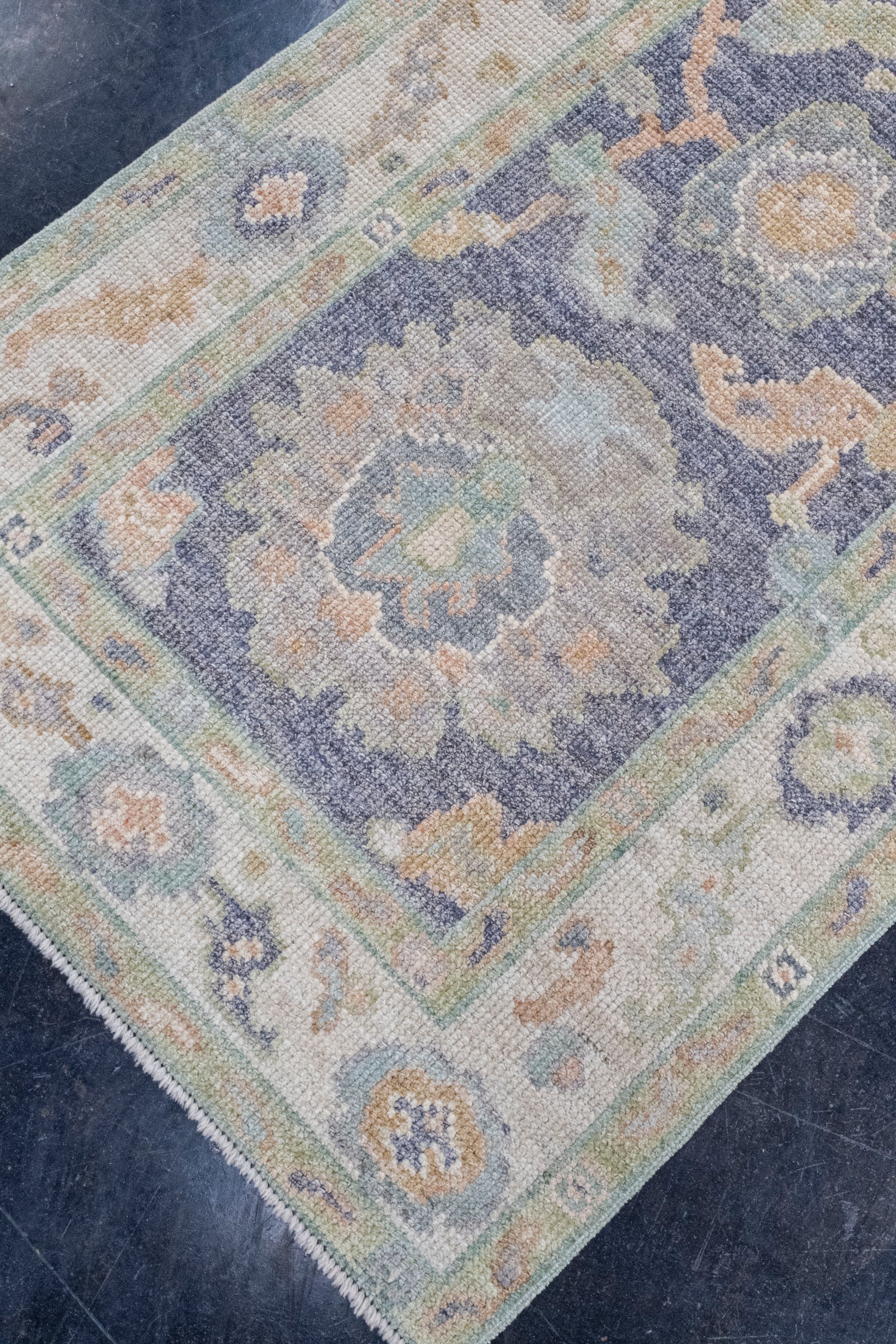 Turkish Oushak Rug 2'7" x 5' #16715
