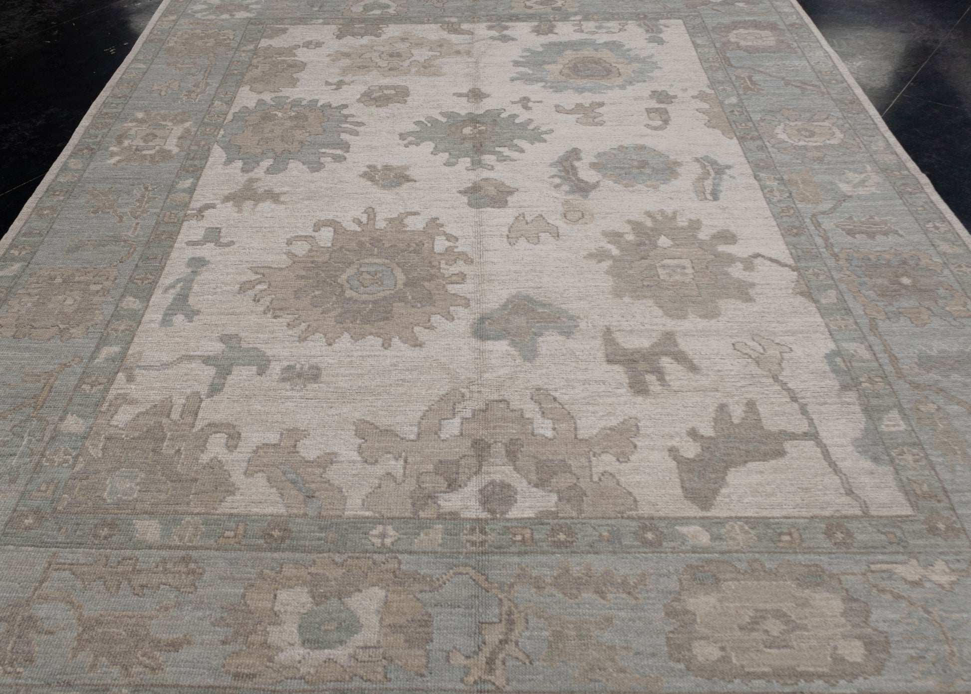 Turkish Oushak Rug 8'1" x 10'1" #11759