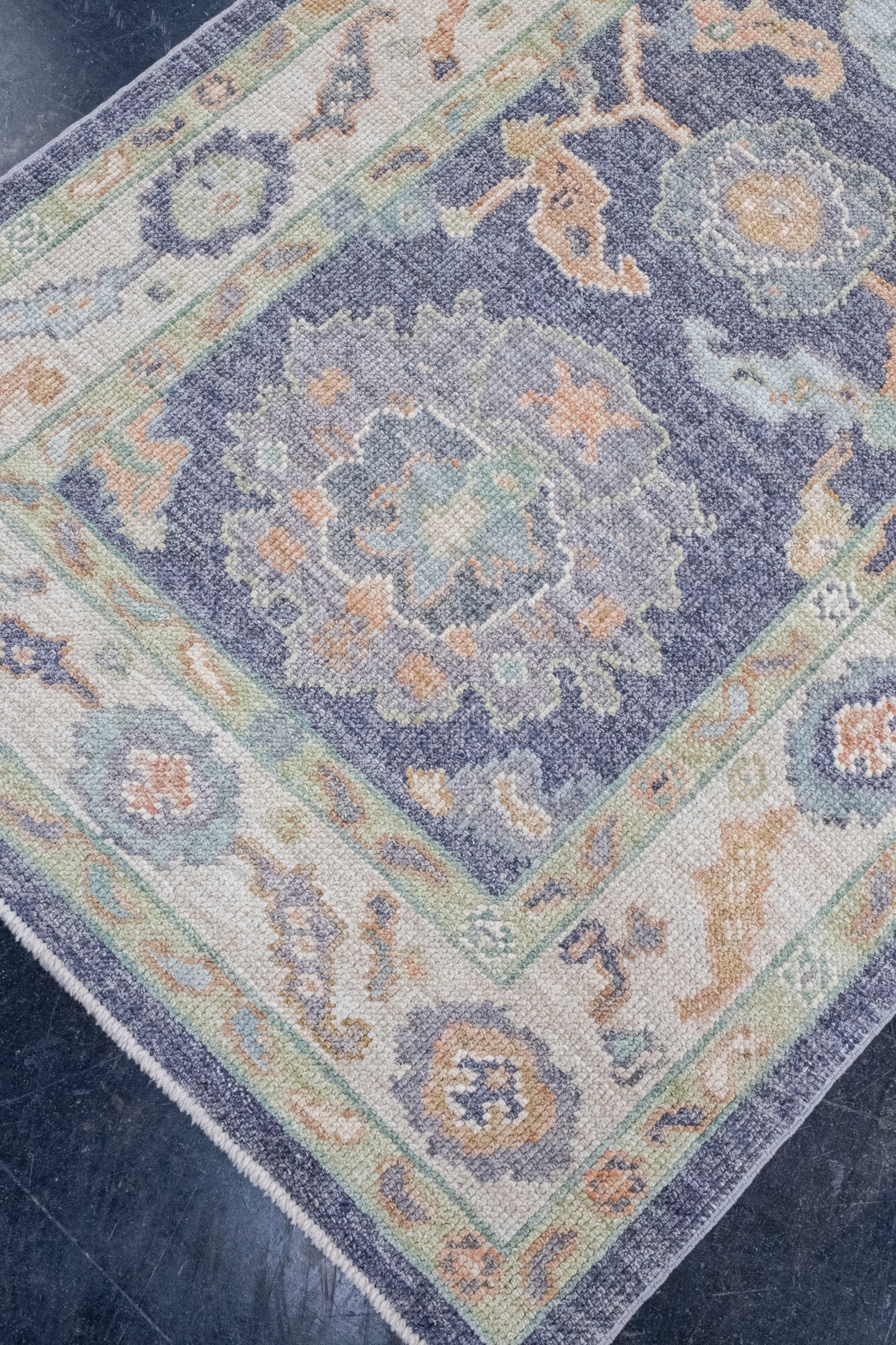 Turkish Oushak Rug 3'3" x 5'2" #16456