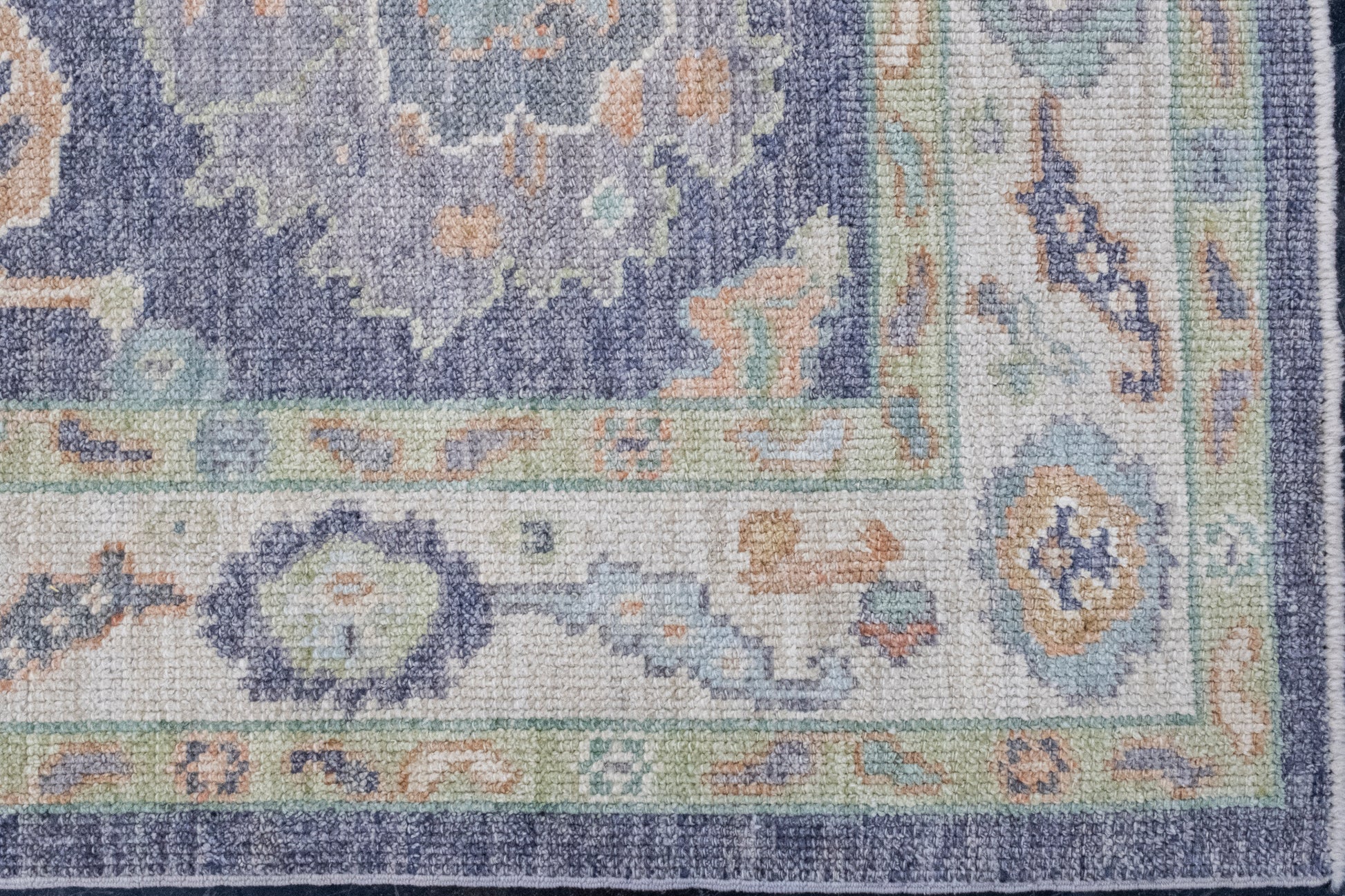 Turkish Oushak Rug 3'3" x 5'2" #16456