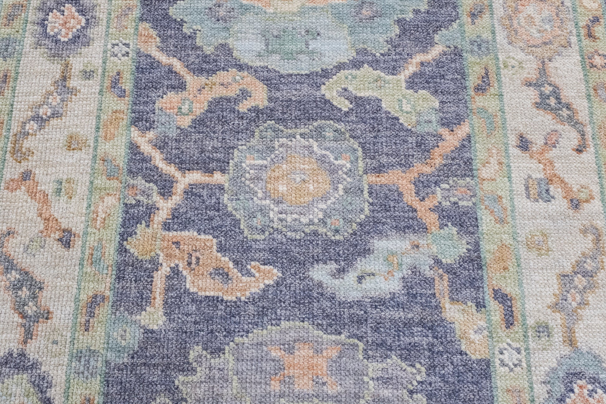 Turkish Oushak Rug 3'3" x 5'2" #16456