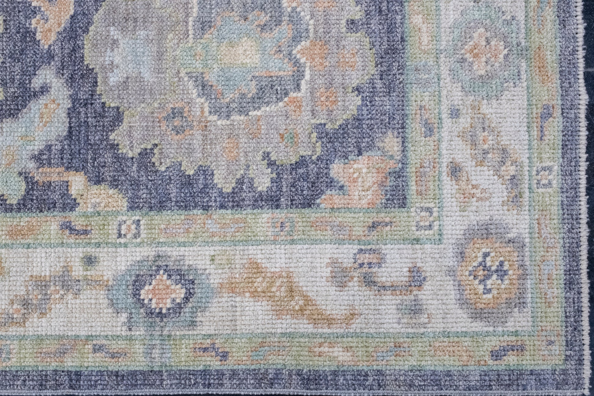 Turkish Oushak Rug 2'8" x 5'1" #16714