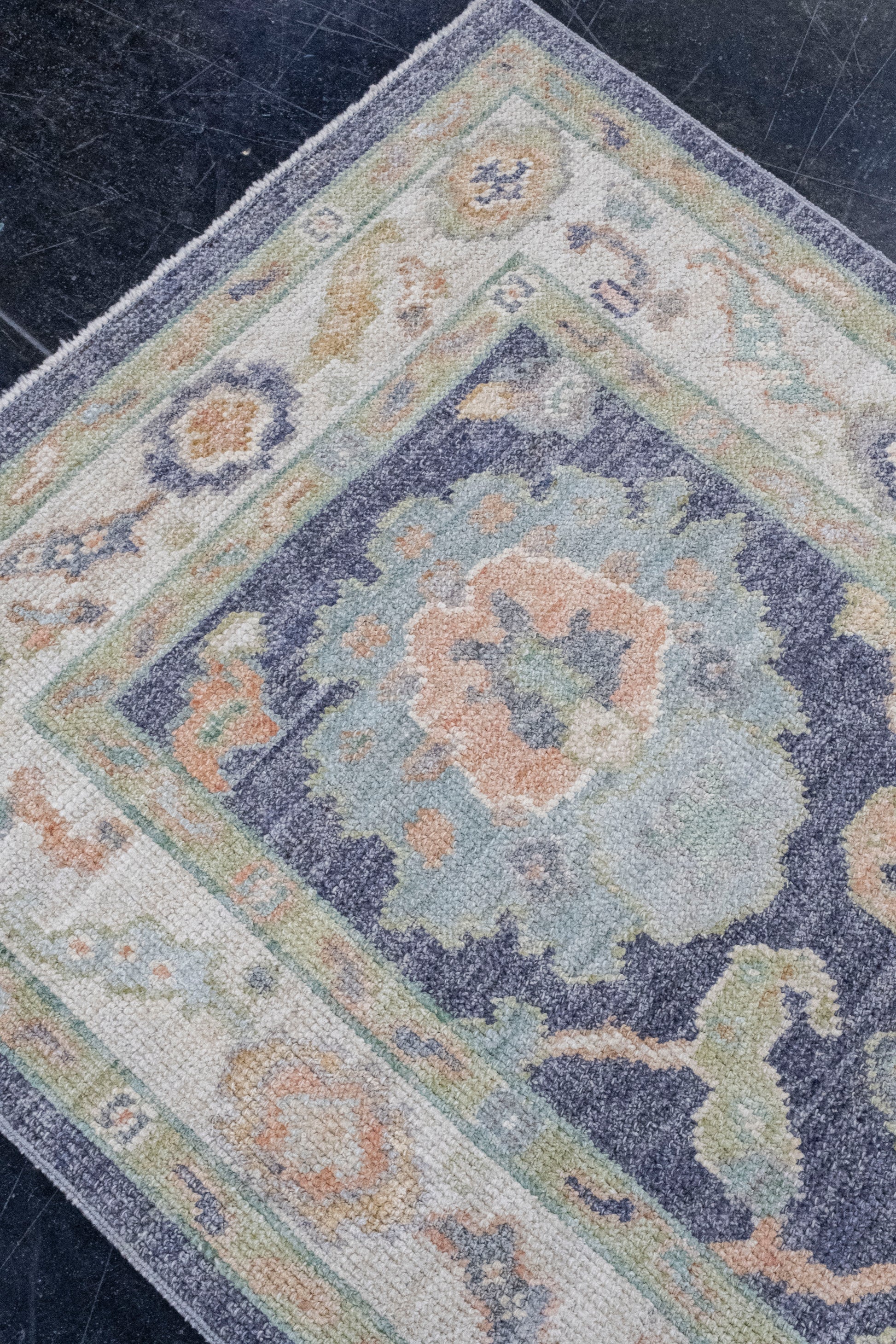 Turkish Oushak Rug 2'8" x 5'1" #16714
