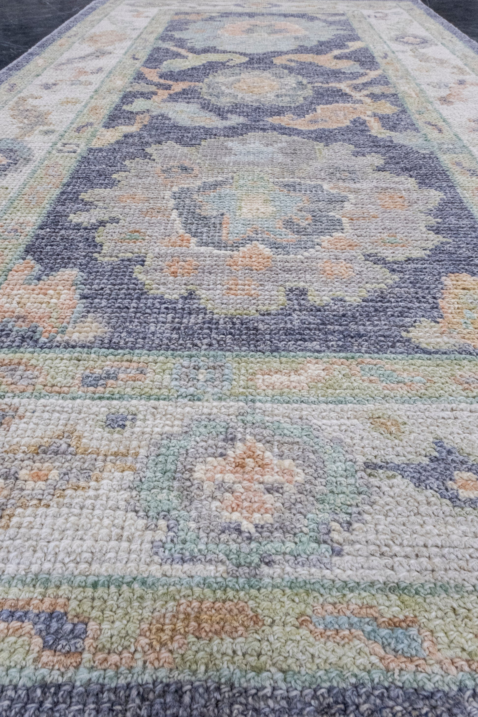 Turkish Oushak Rug 2'8" x 5'1" #16714