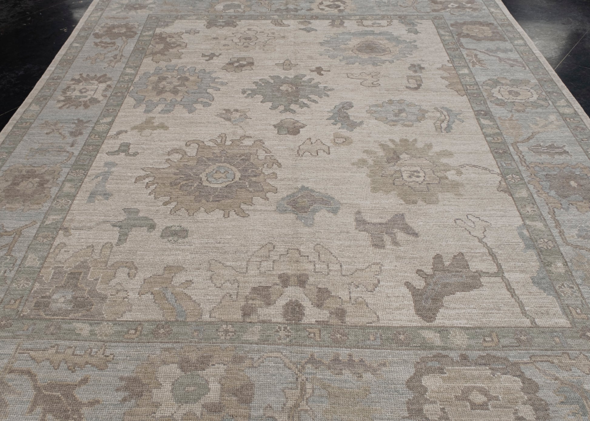 Turkish Oushak Rug 8'3" x 10'3" #11622